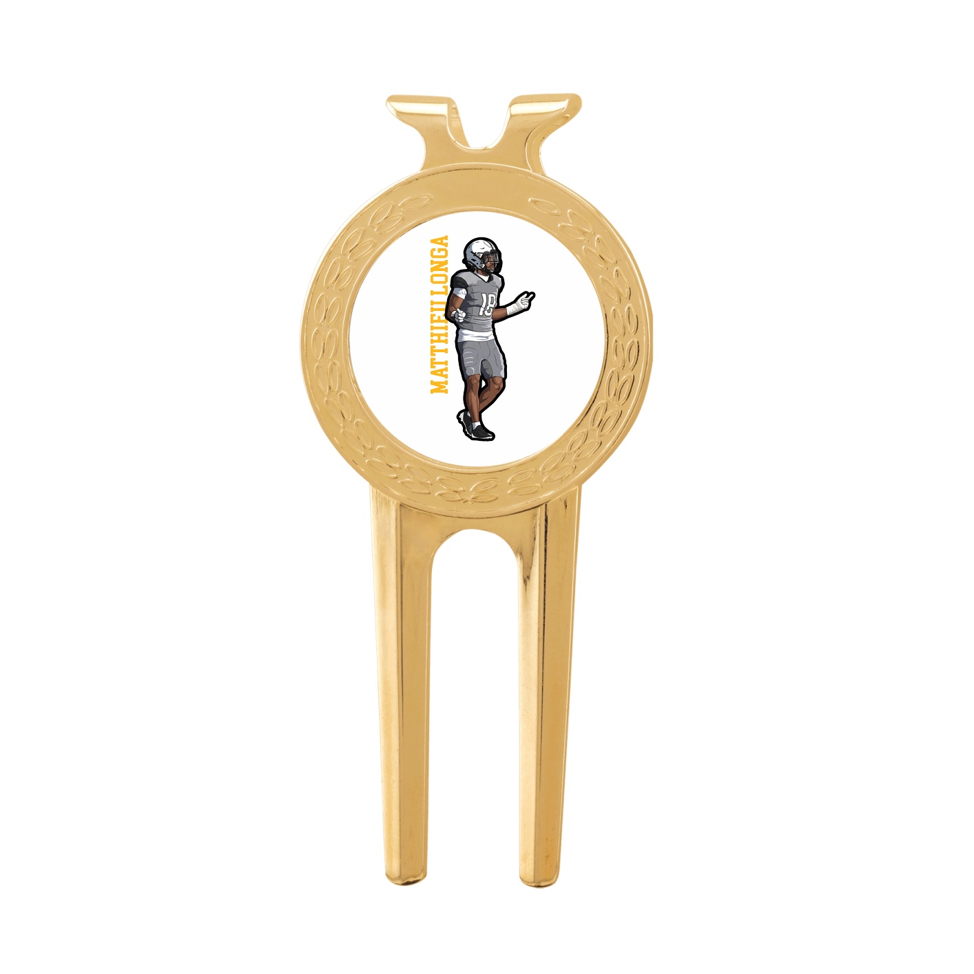 Divot Tool with Ball Marker — Name Vertical in Classic