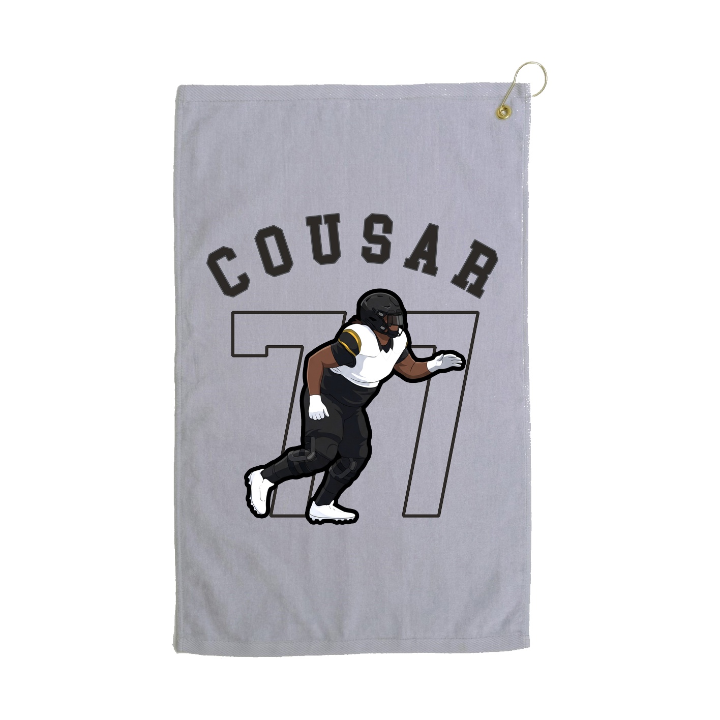 Golf Towel — Shirsey Arch in Grey