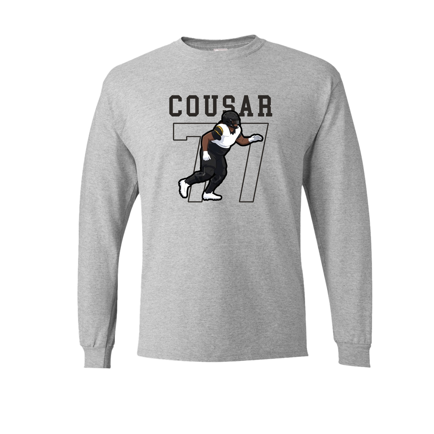 Long Sleeve Tee — Shirsey in Grey