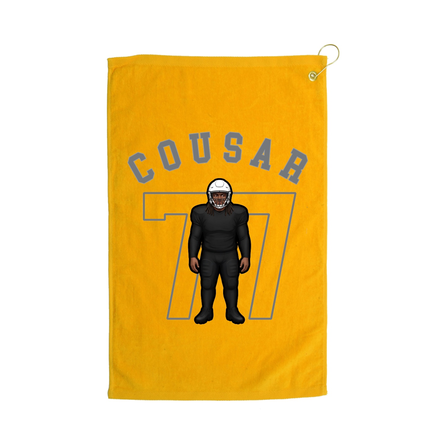 Golf Towel — Shirsey Arch in Gold