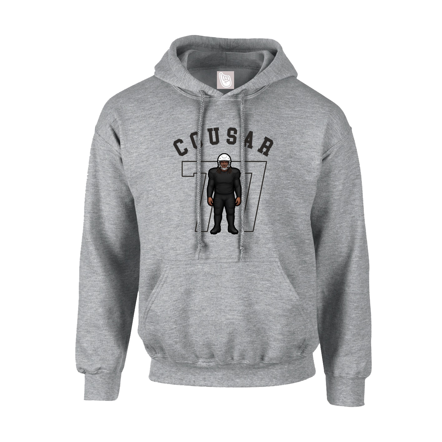 Hoodie — Shirsey Arch in Grey