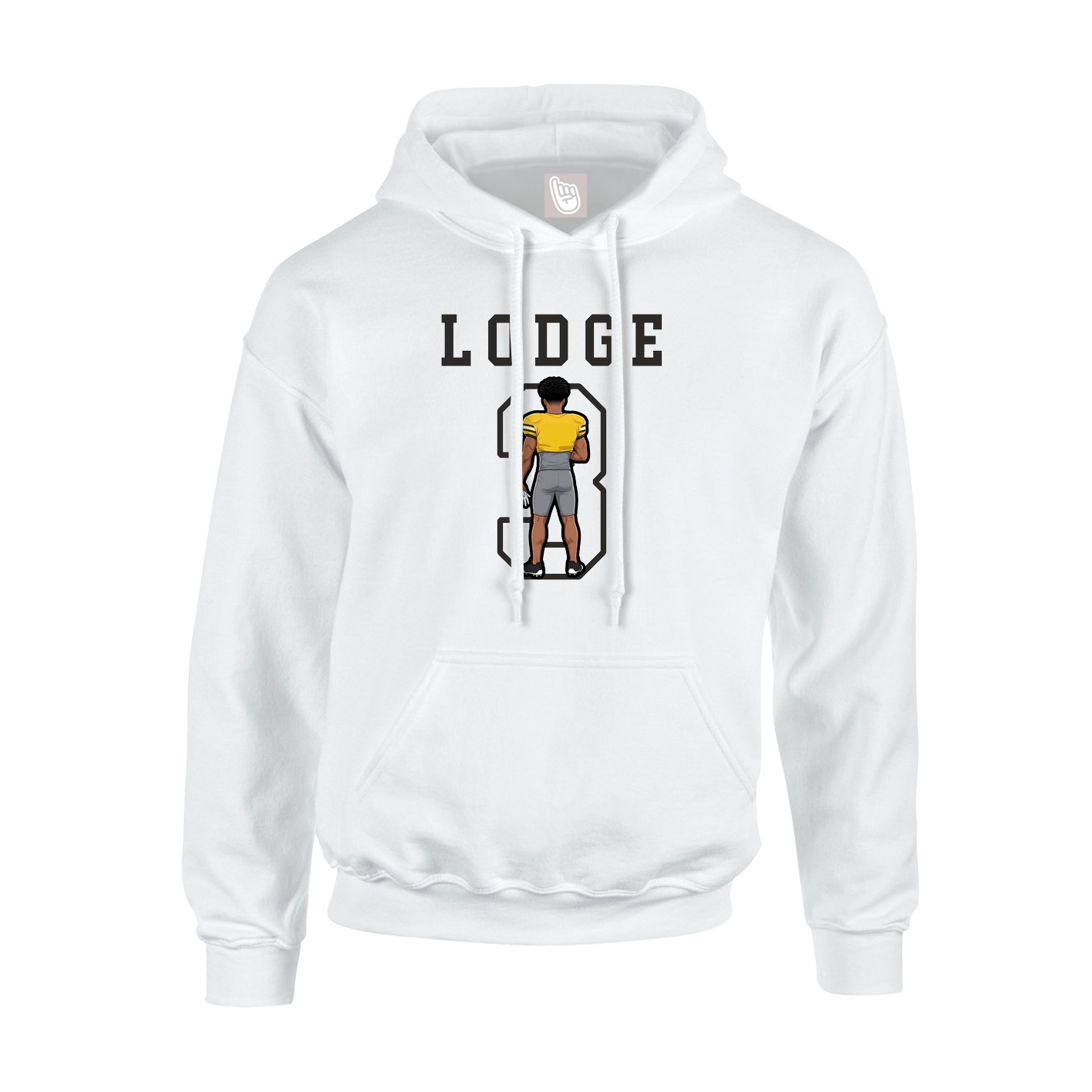 Hoodie — Shirsey in White