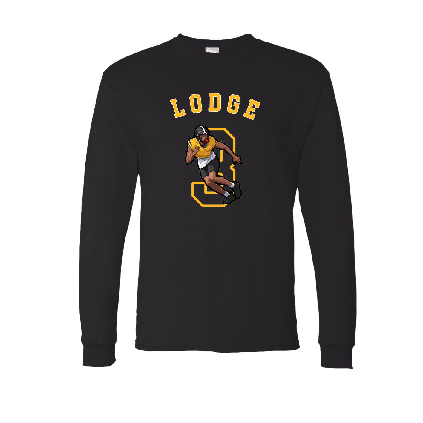 Long Sleeve Tee — Shirsey Arch in Black