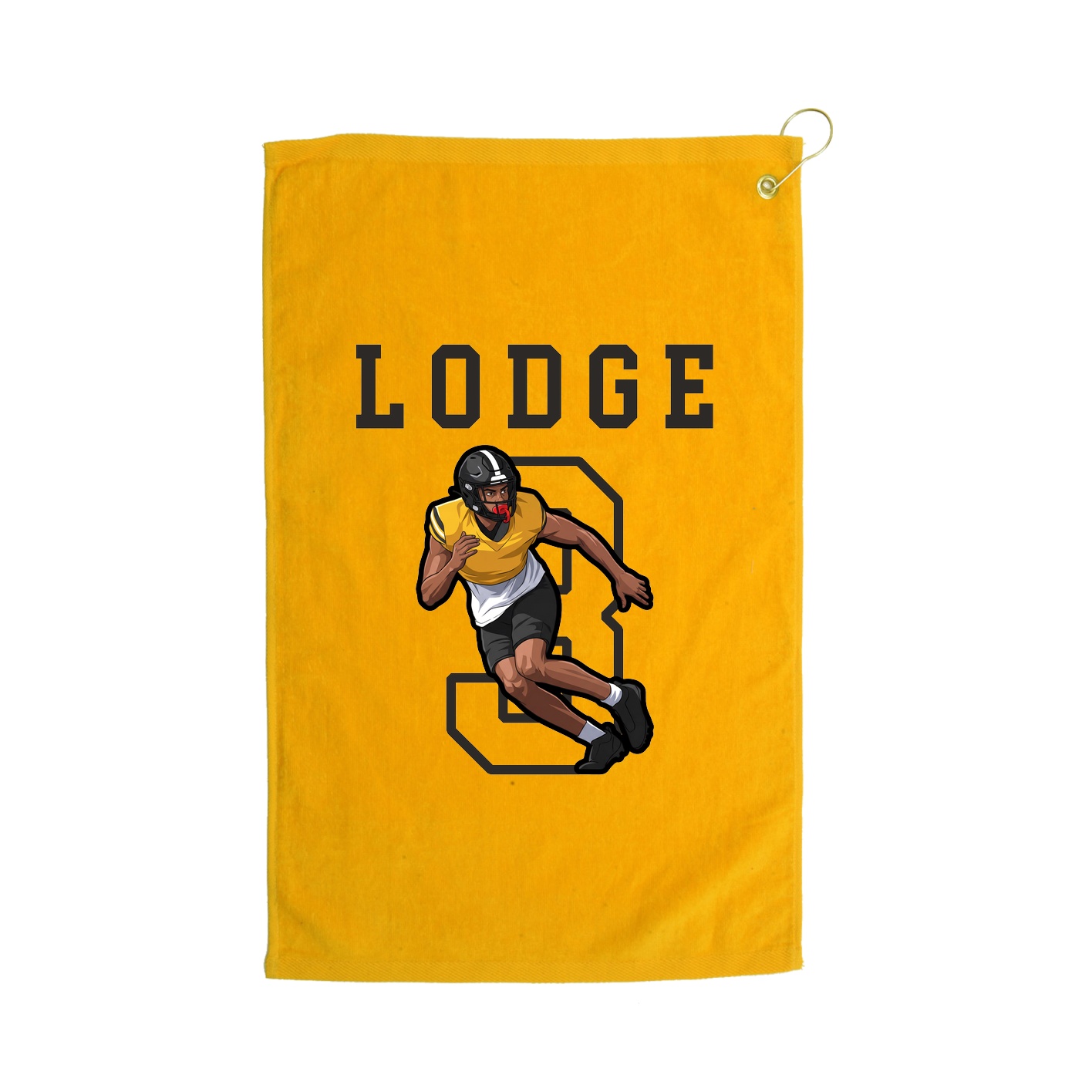 Golf Towel — Shirsey in Gold