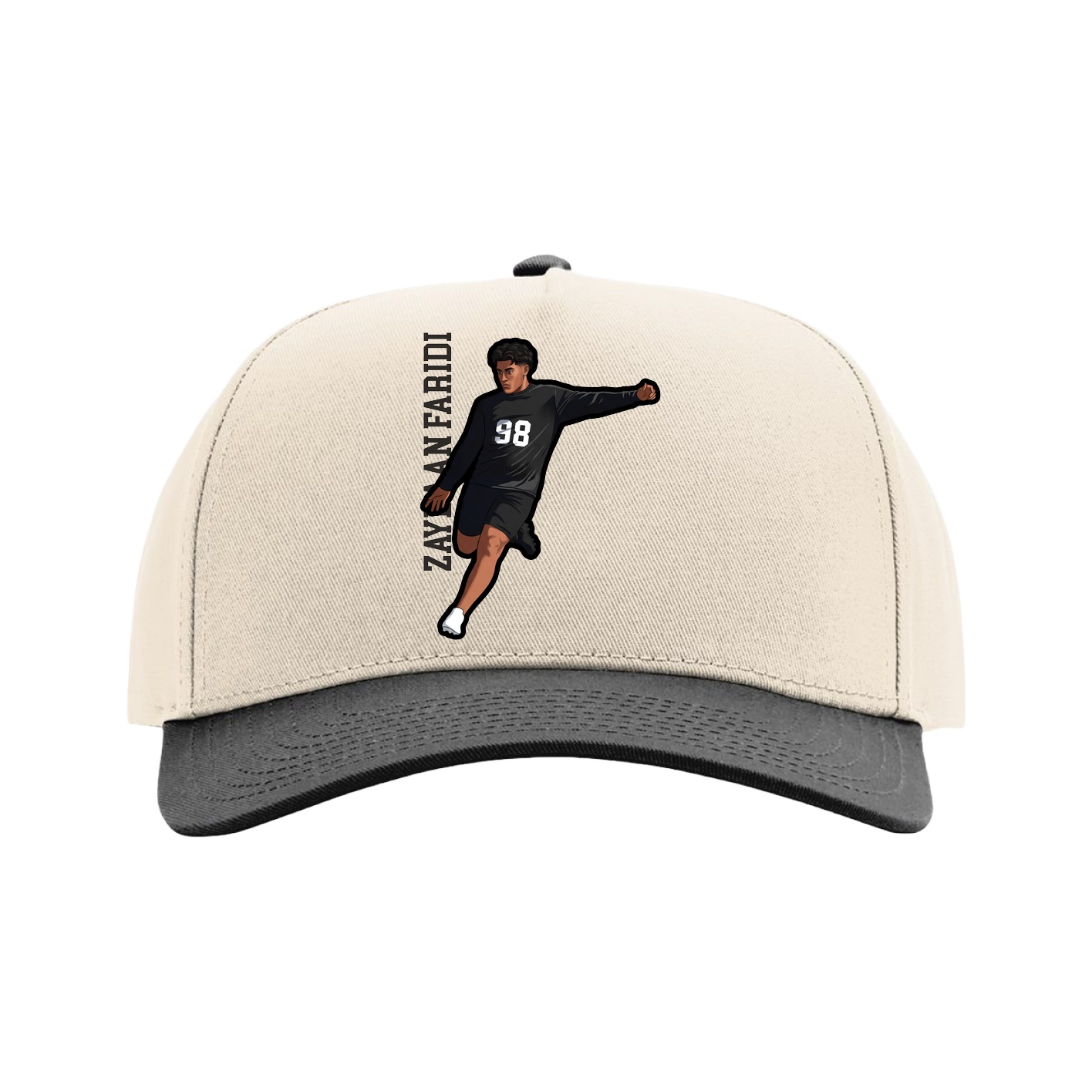 Full Fabric Five-Panel Champ Cap