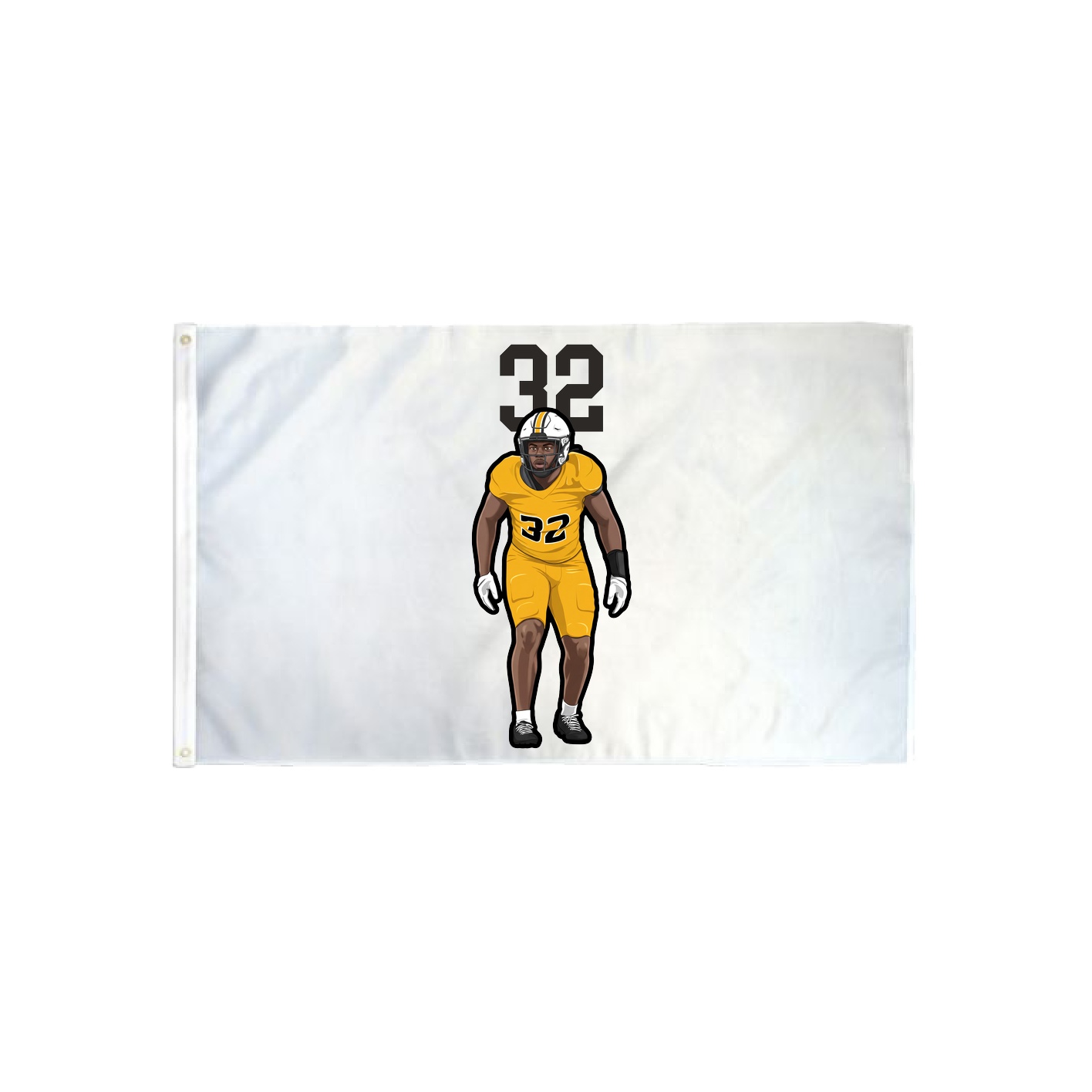 3x5 Flag — Number Top in Classic