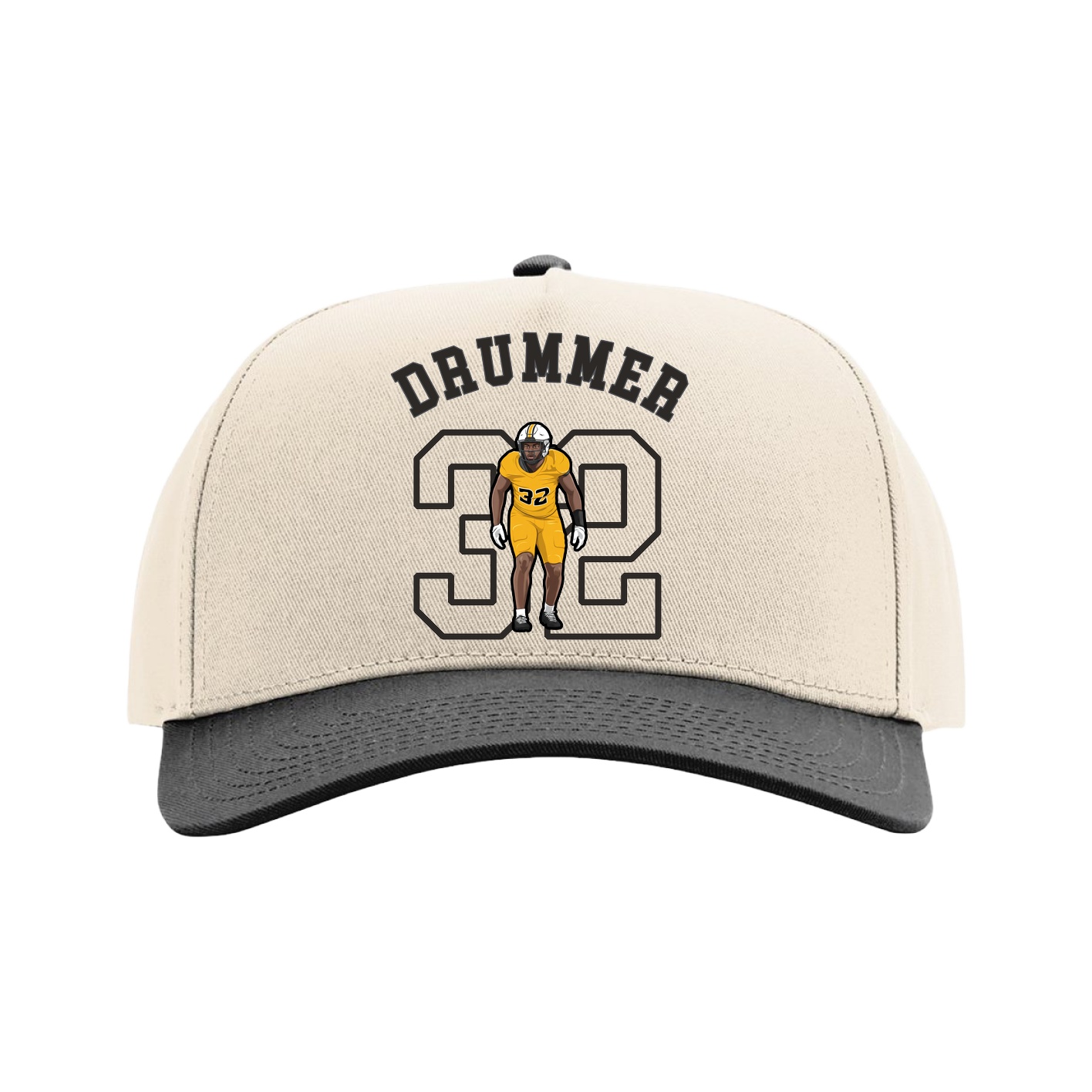 Full Fabric Five-Panel Champ Cap