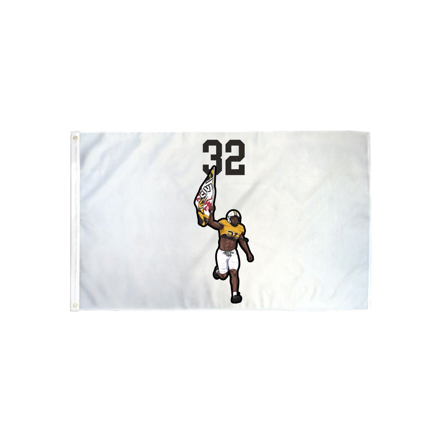 3x5 Flag — Number Top in Classic
