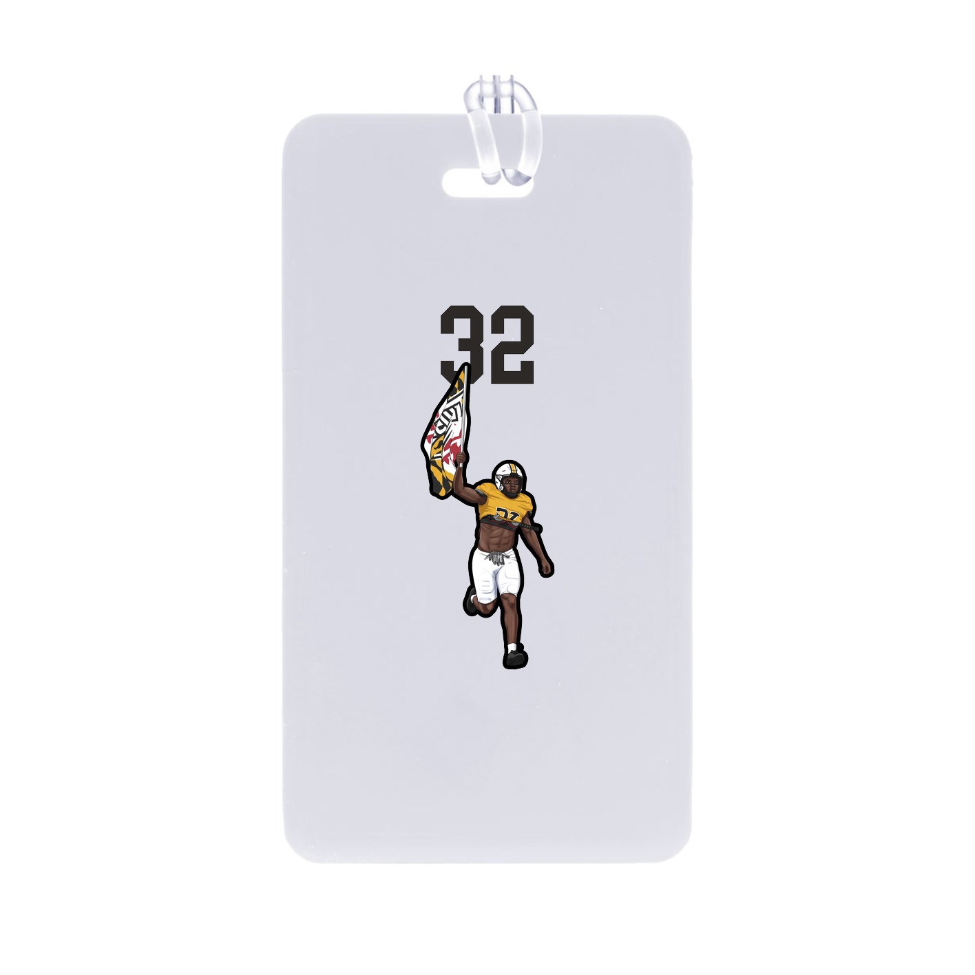 Bag Tag — Number Top in Classic