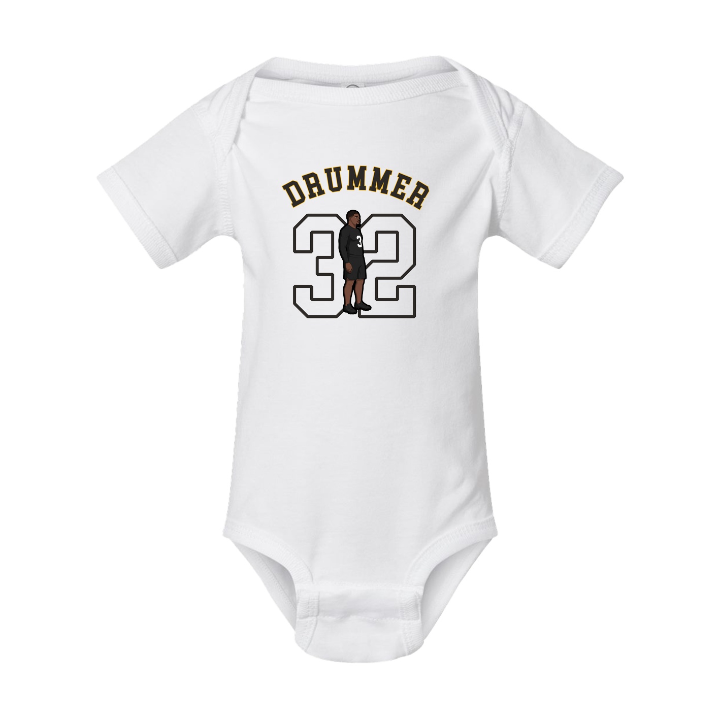 Baby Onesie — Shirsey Arch in White