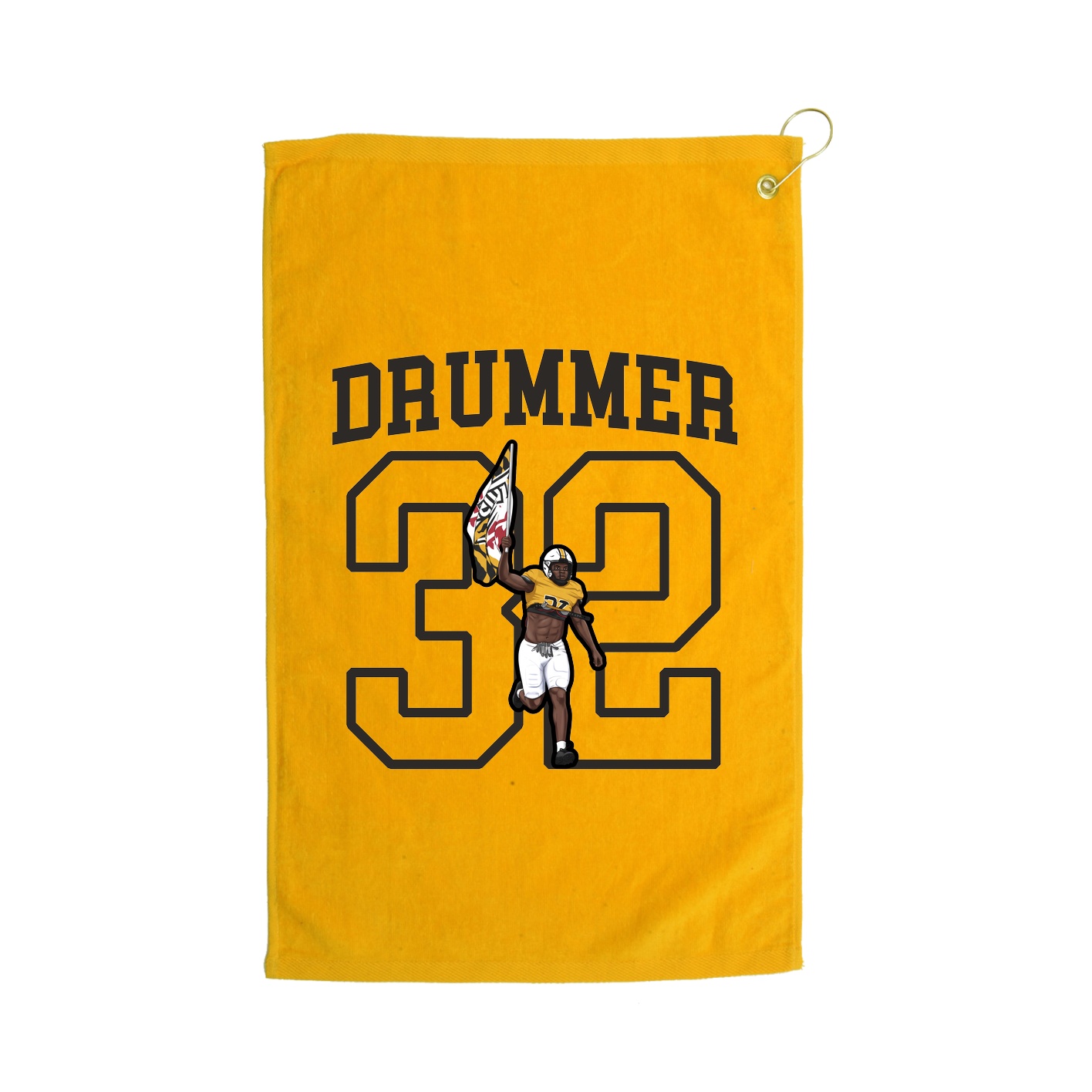 Golf Towel — Shirsey in Gold