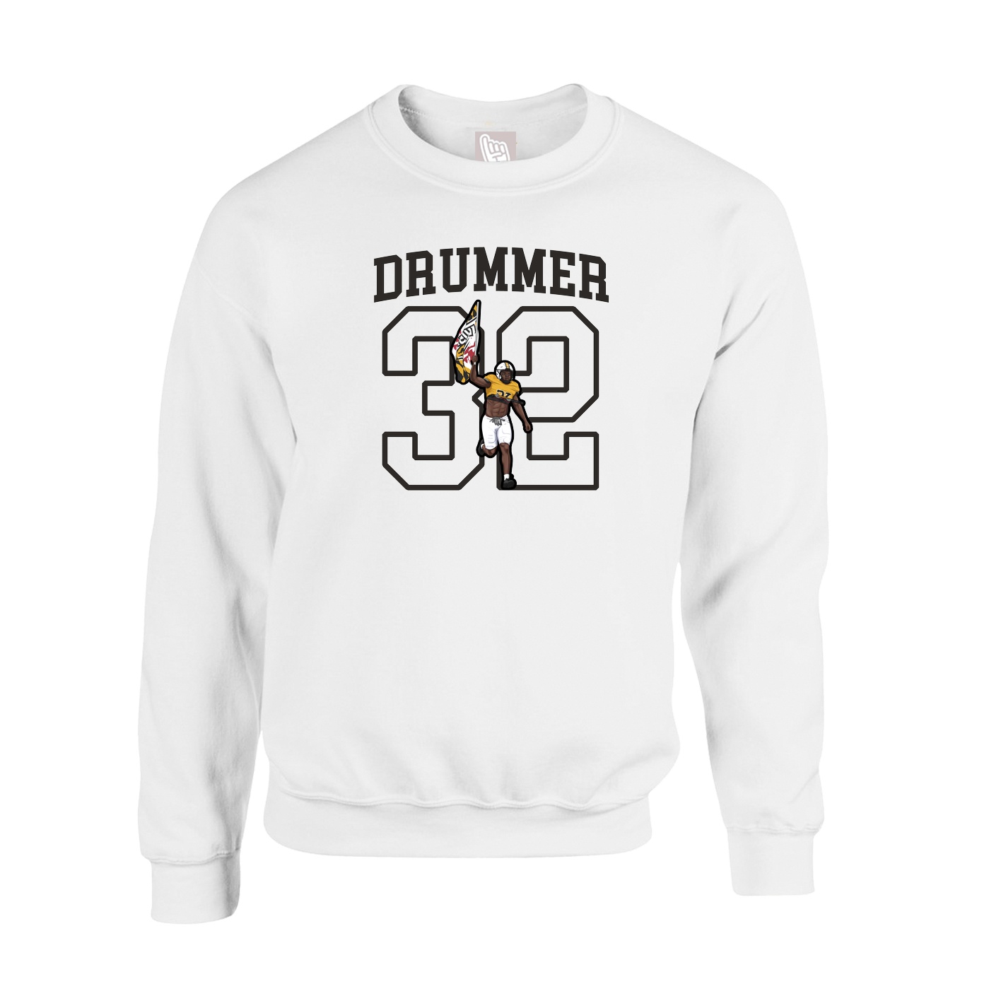 Fleece Crew — Shirsey in White
