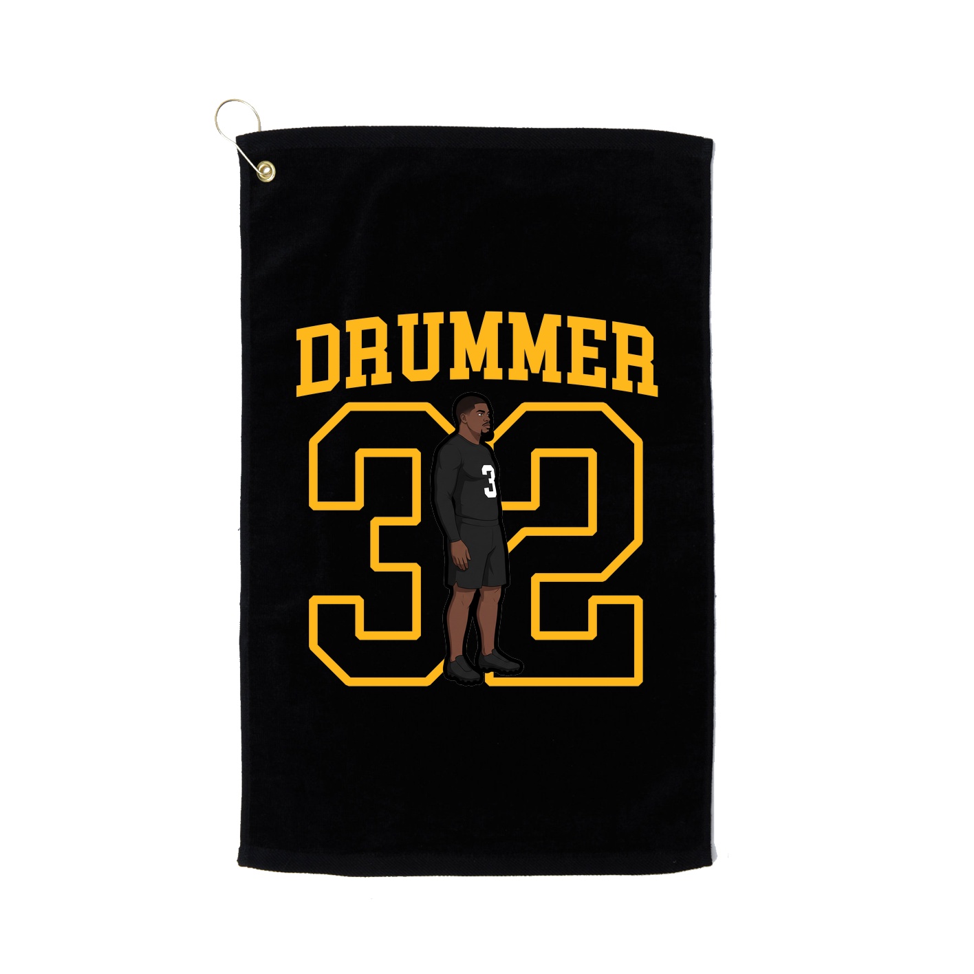 Golf Towel — Shirsey in Black