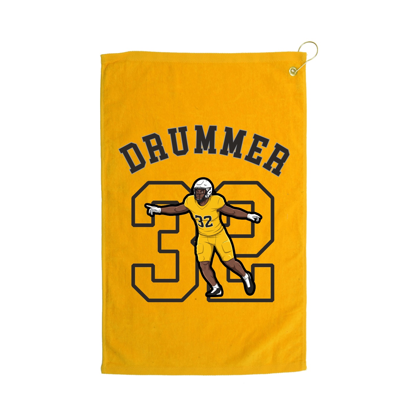 Golf Towel — Shirsey Arch in Gold