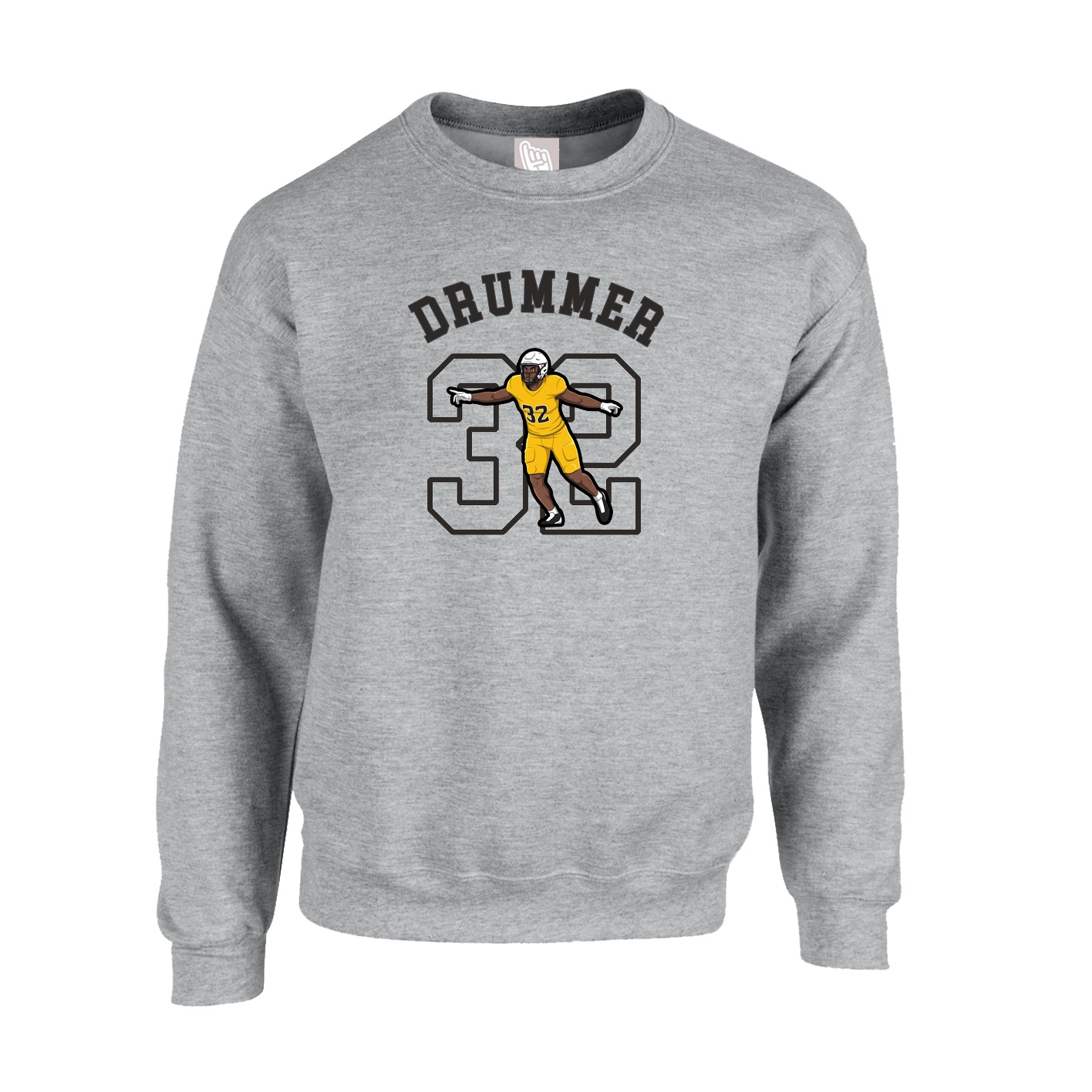 Fleece Crew — Shirsey Arch in Grey