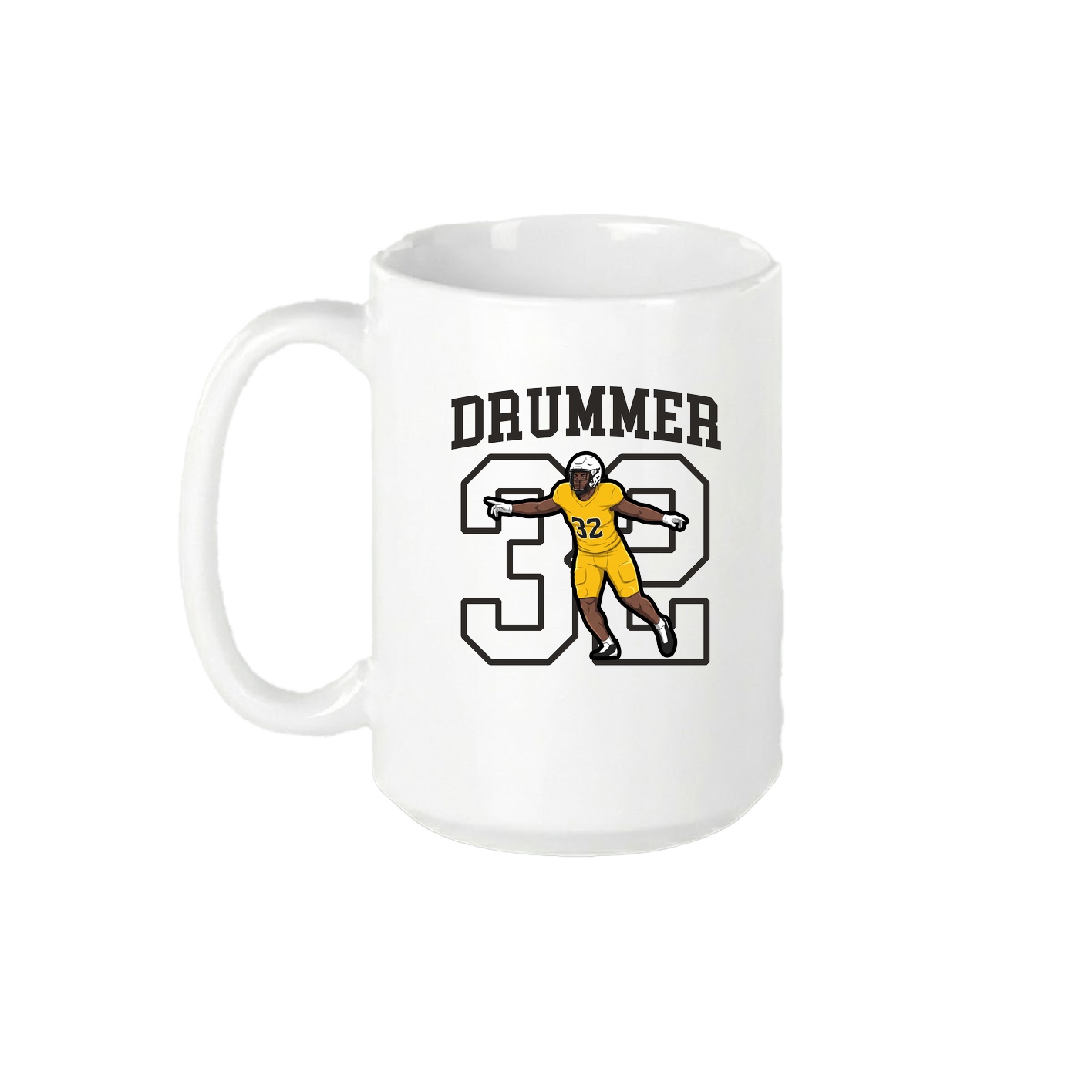 15oz Coffee Mug — Shirsey in White