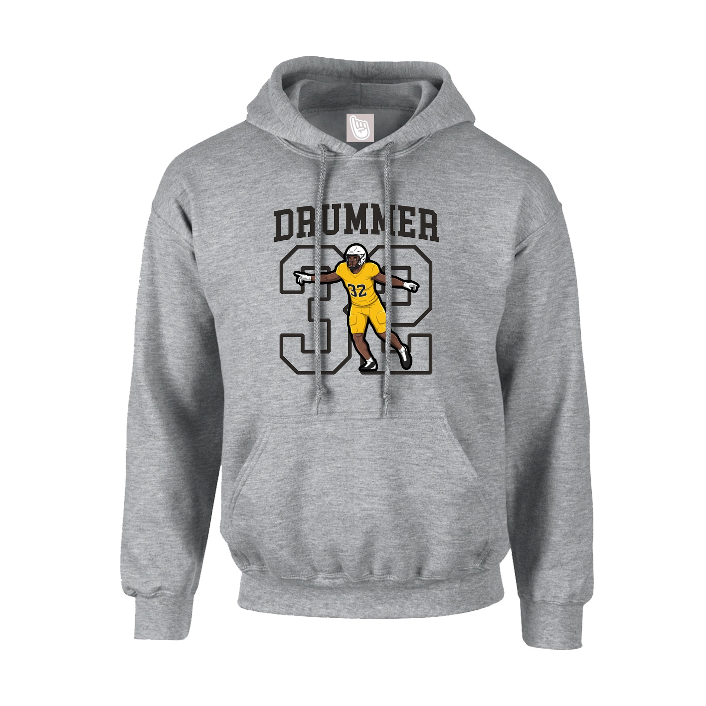 Hoodie — Shirsey in Grey