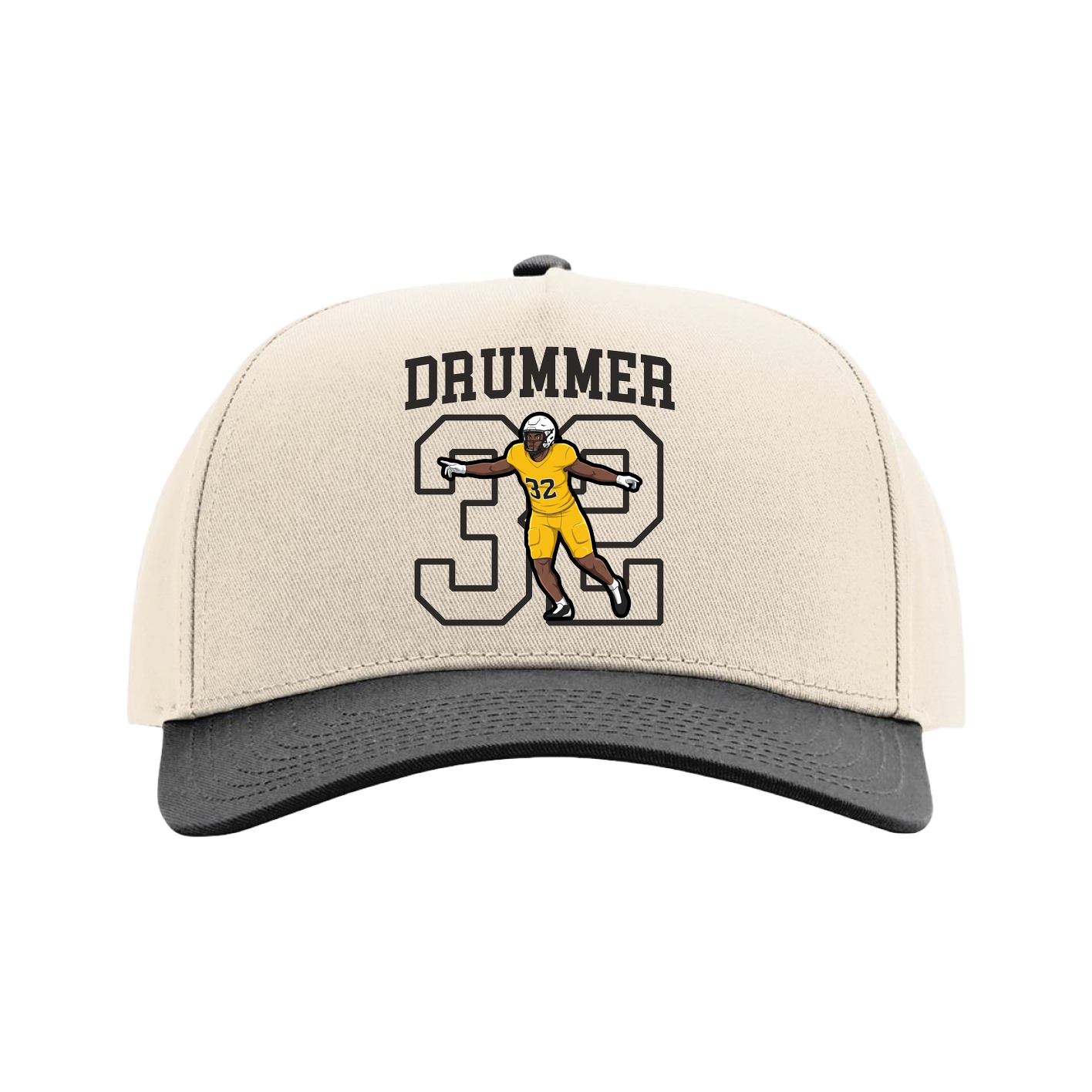 Full Fabric Five-Panel Champ Cap