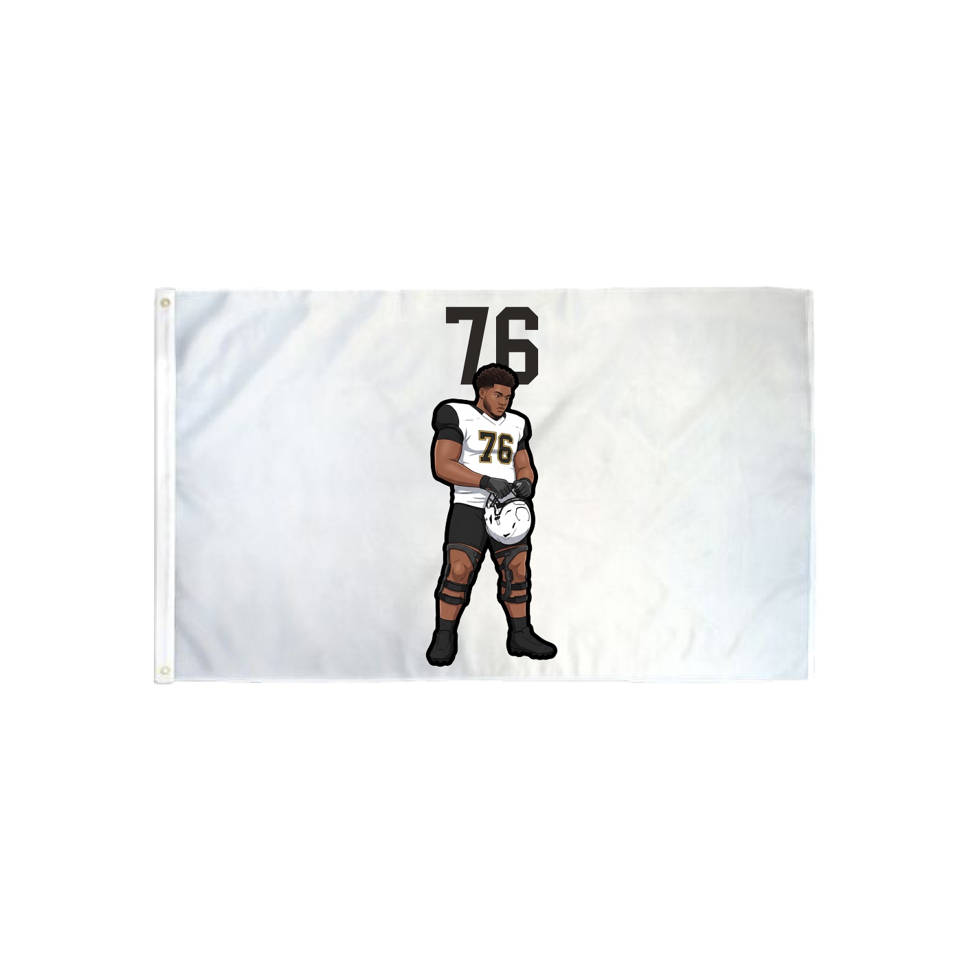 3x5 Flag — Number Top in Classic