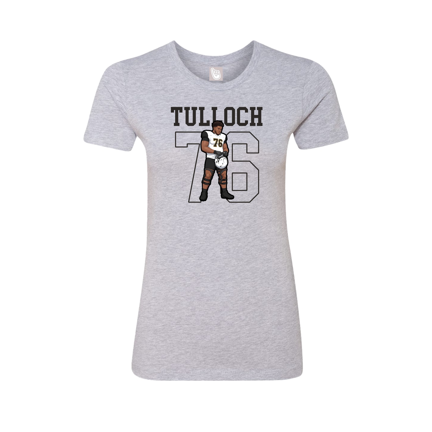 Fitted Women's Tee — Shirsey in Grey