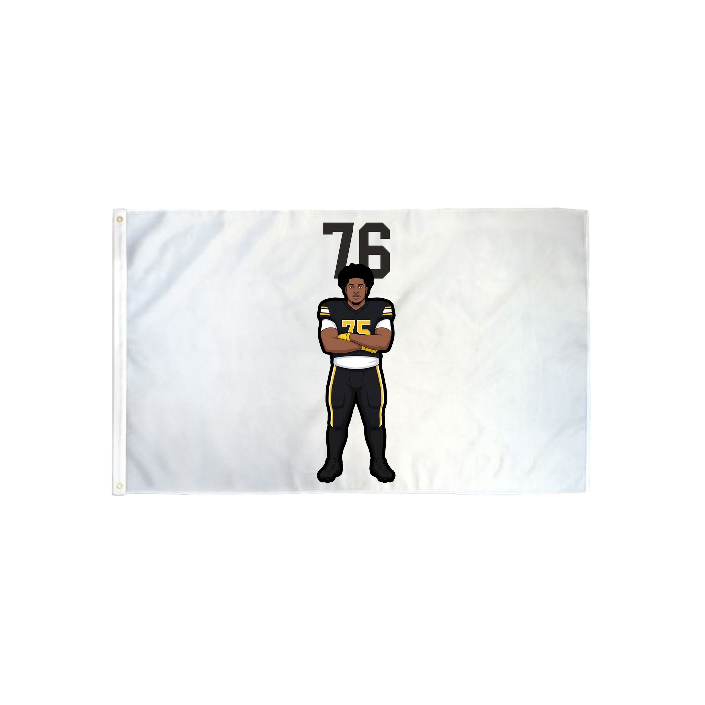 3x5 Flag — Number Top in Classic