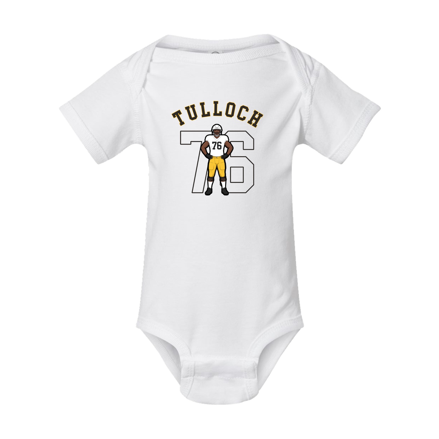 Baby Onesie — Shirsey Arch in White