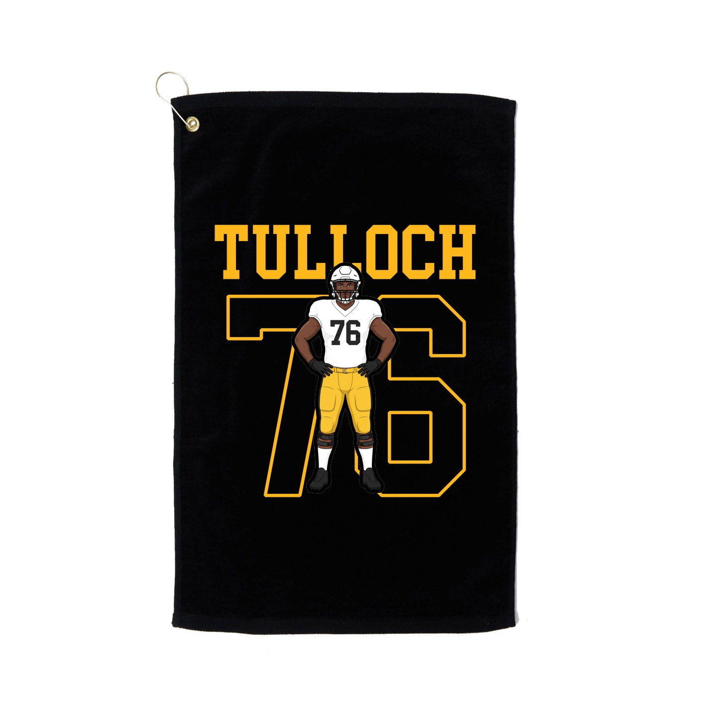 Golf Towel — Shirsey in Black