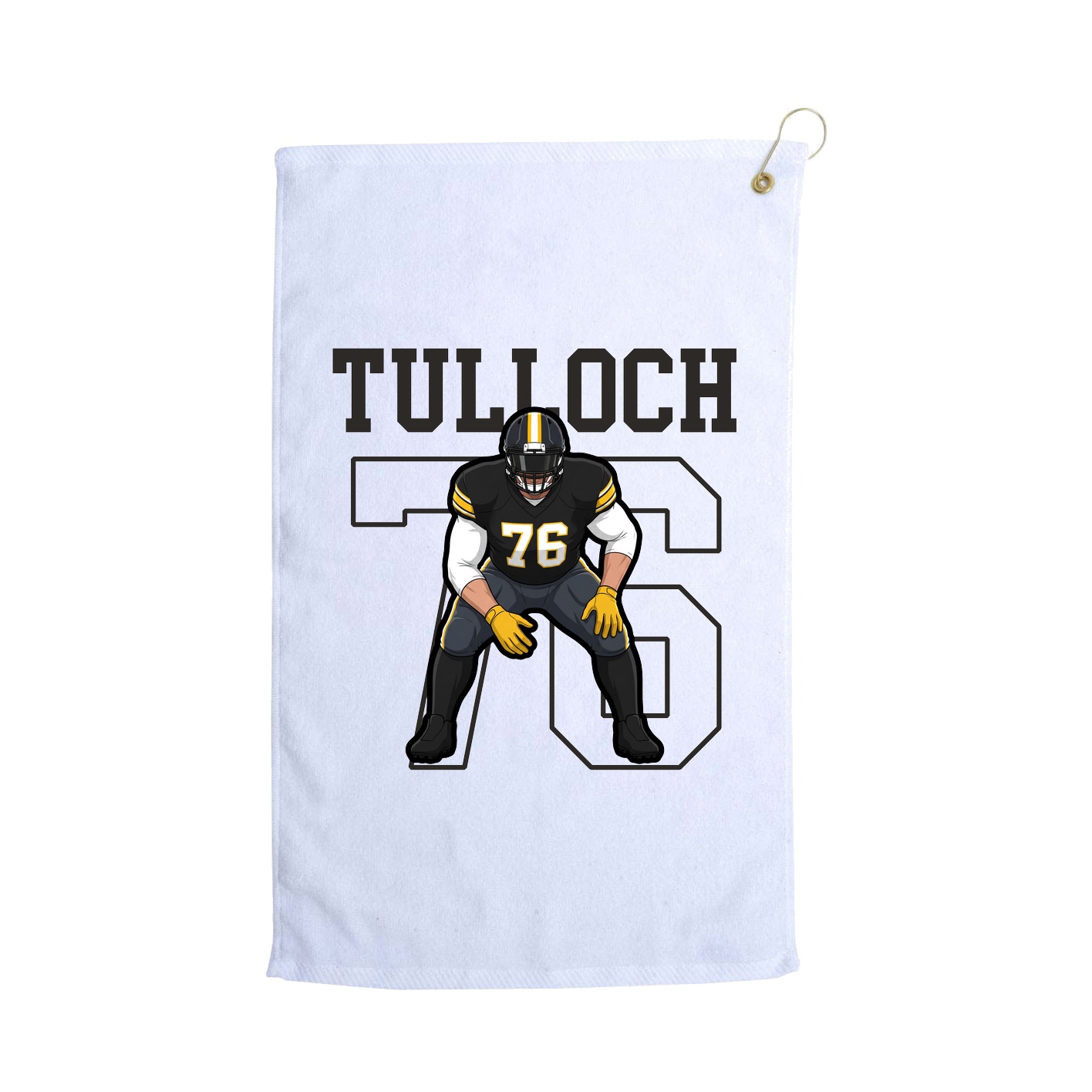 Golf Towel — Shirsey in White