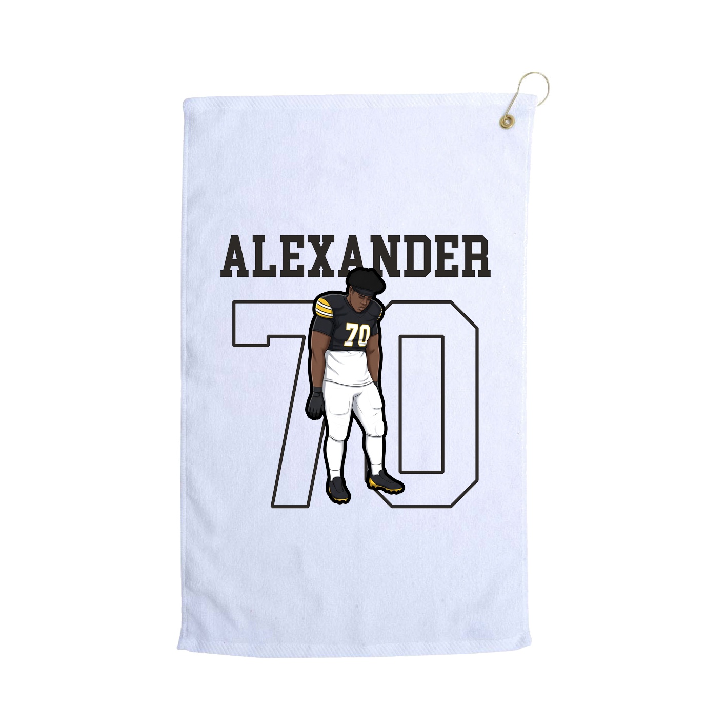 Golf Towel — Shirsey in White