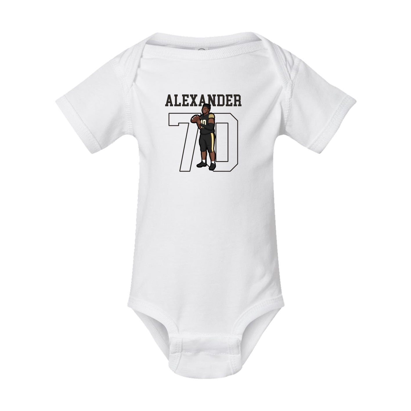 Baby Onesie — Shirsey in White