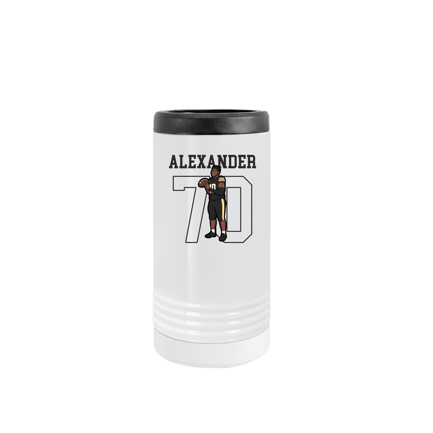 Slim Beverage Holder — Shirsey in White