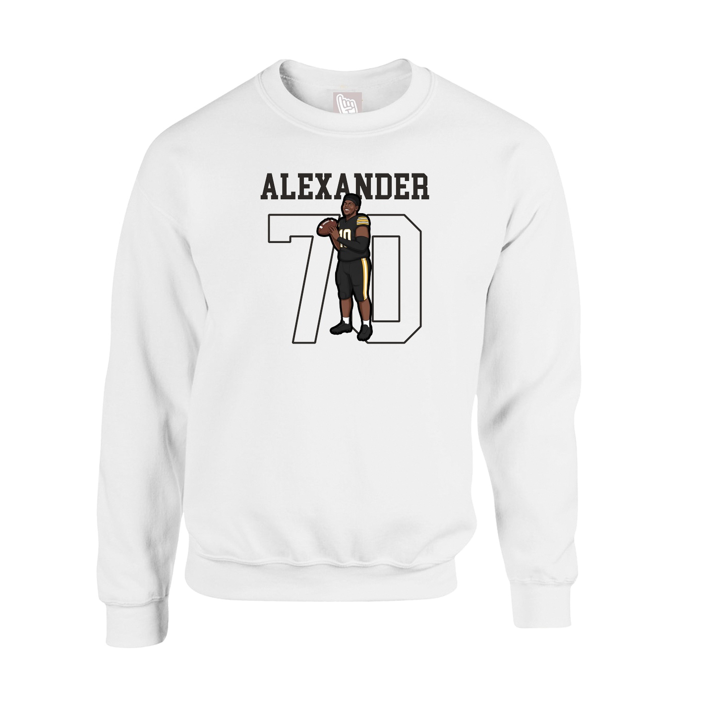 Fleece Crew — Shirsey in White