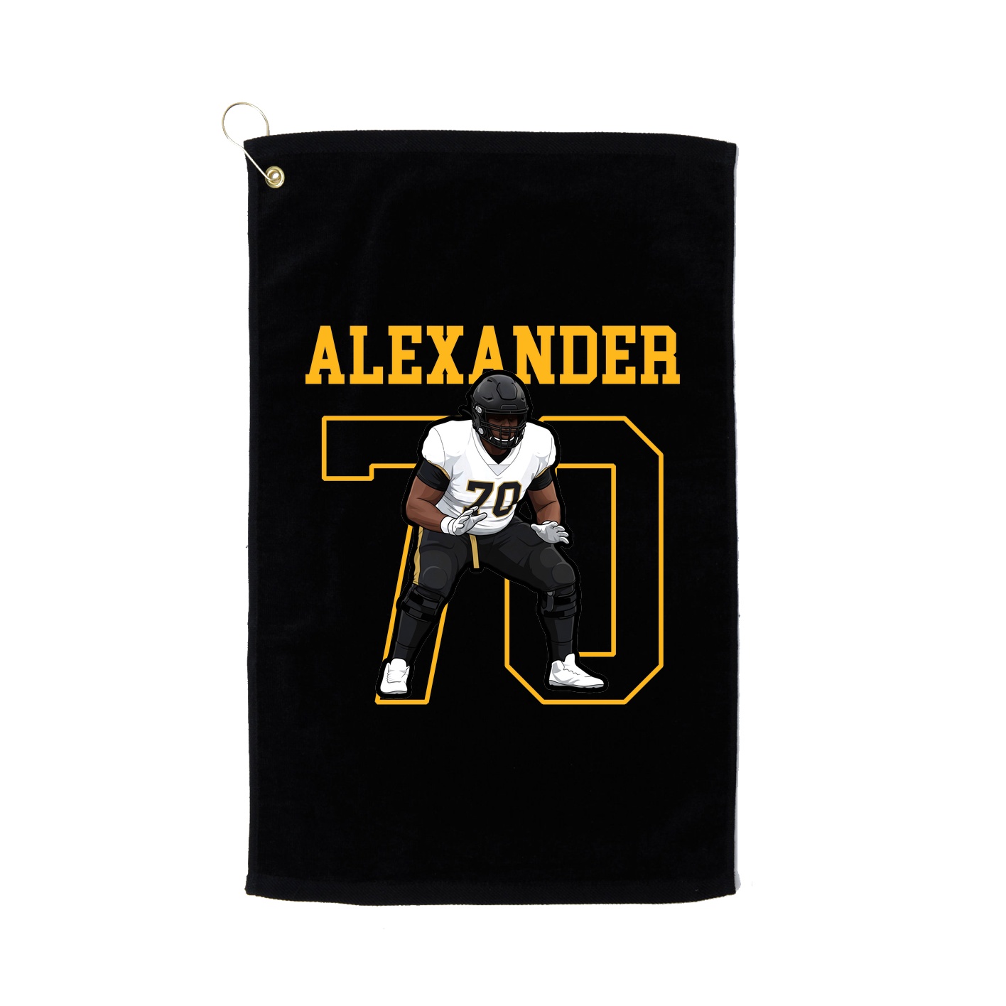 Golf Towel — Shirsey in Black