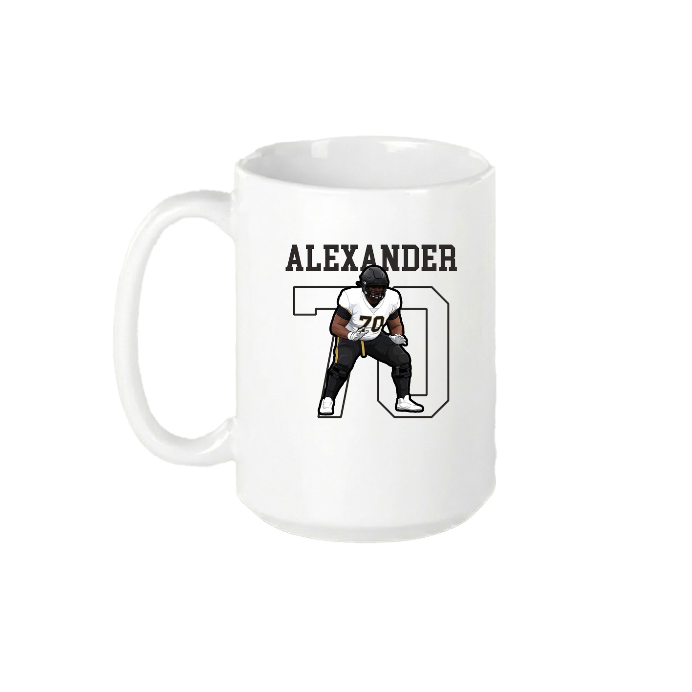 15oz Coffee Mug — Shirsey in White