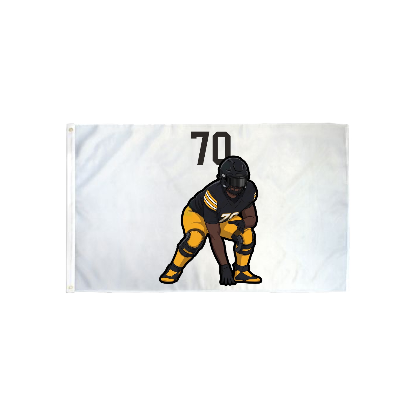 3x5 Flag — Number Top in Classic