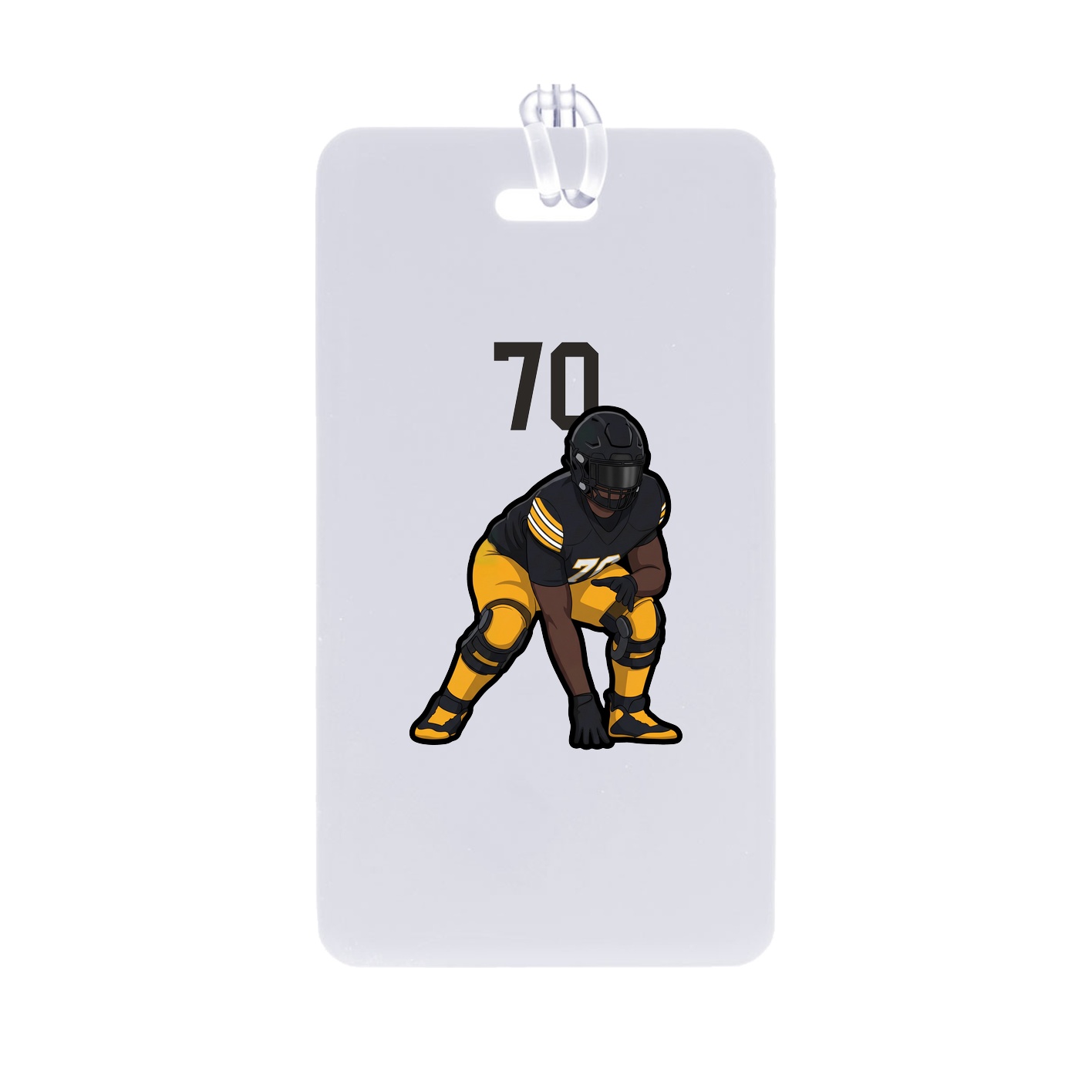 Bag Tag — Number Top in Classic