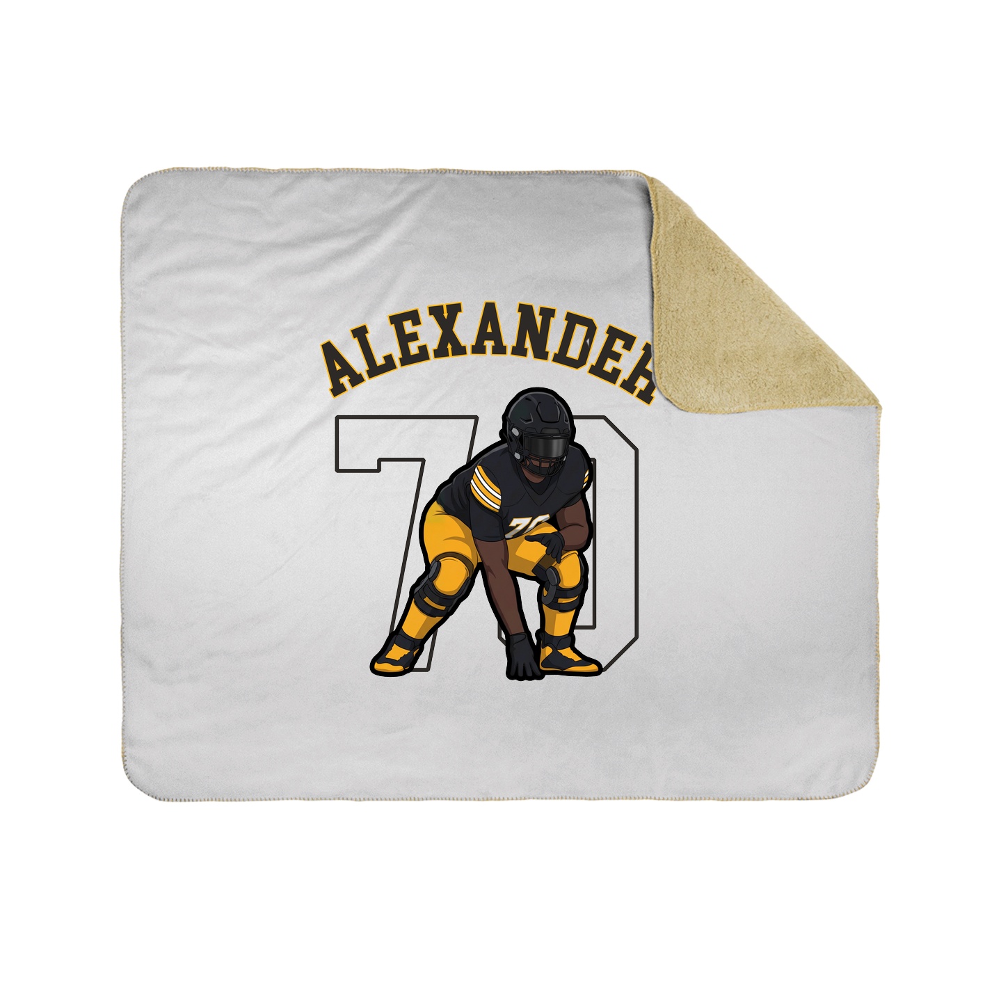 Throw Blanket — Shirsey Arch in White