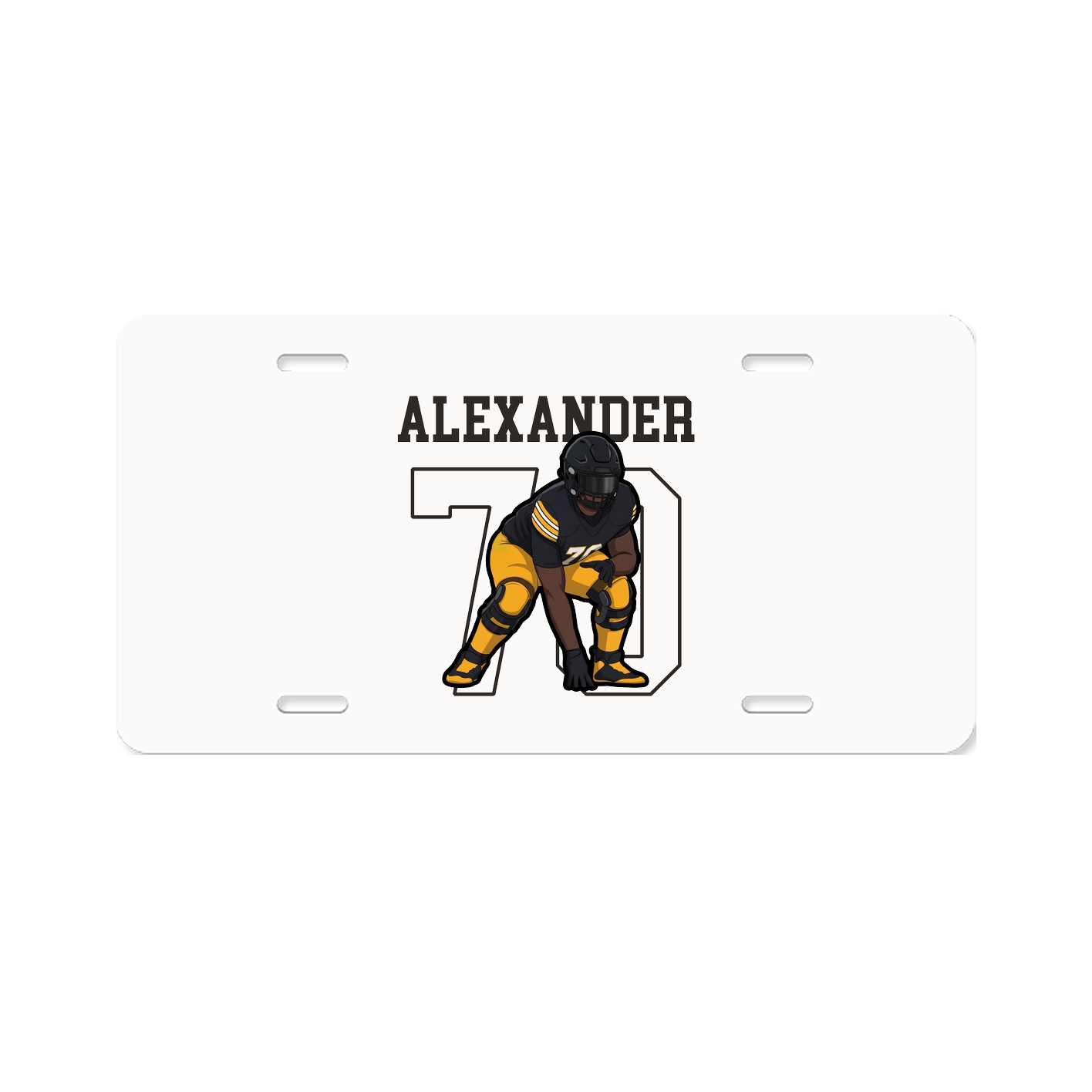 License Plate — Shirsey in Classic