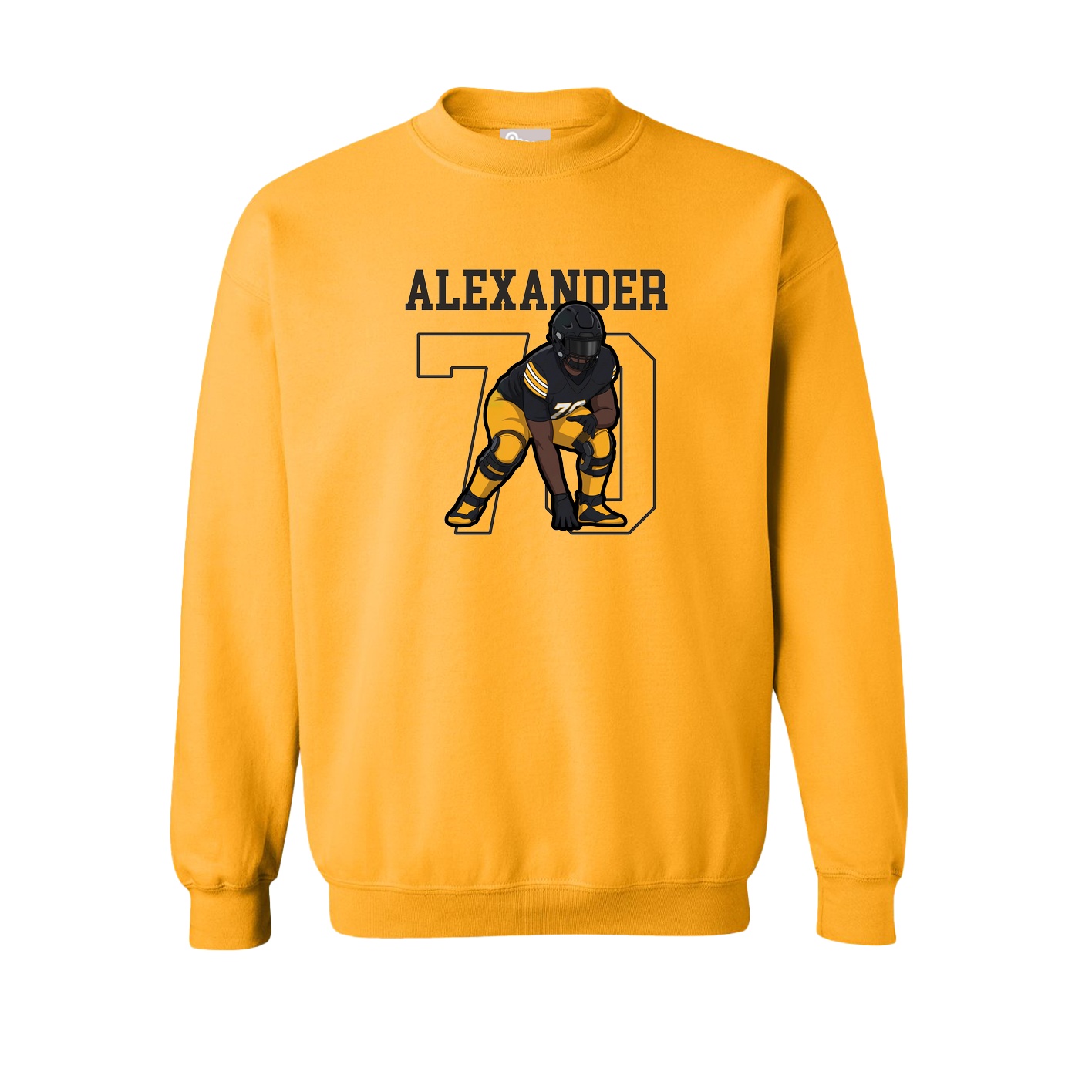 Fleece Crew — Shirsey in Gold