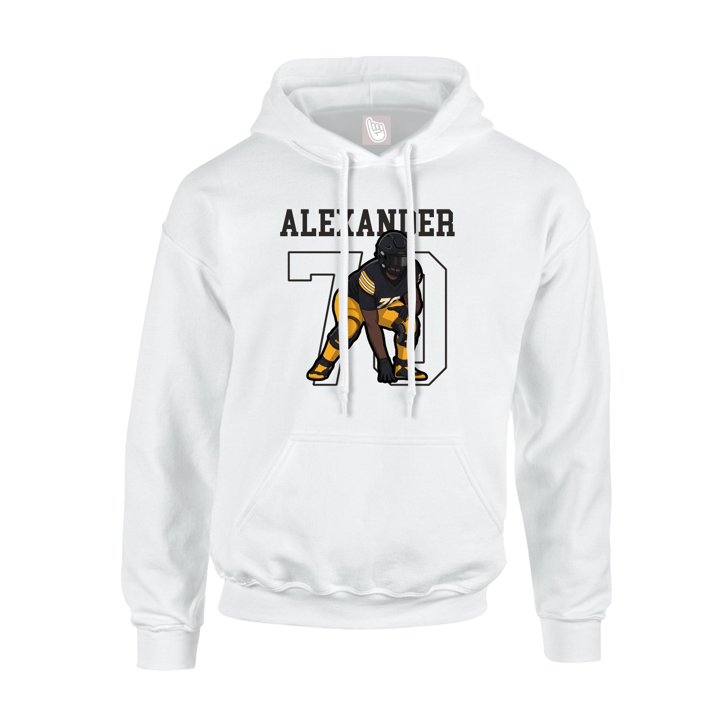 Youth Hoodie — Shirsey in White