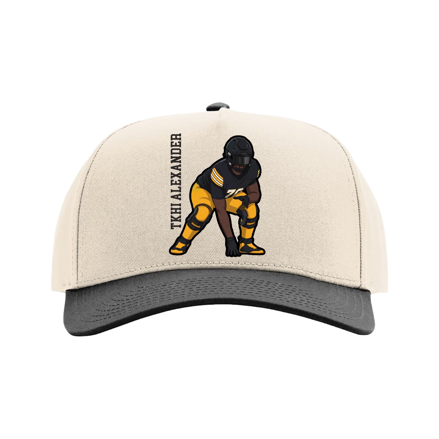 Full Fabric Five-Panel Champ Cap
