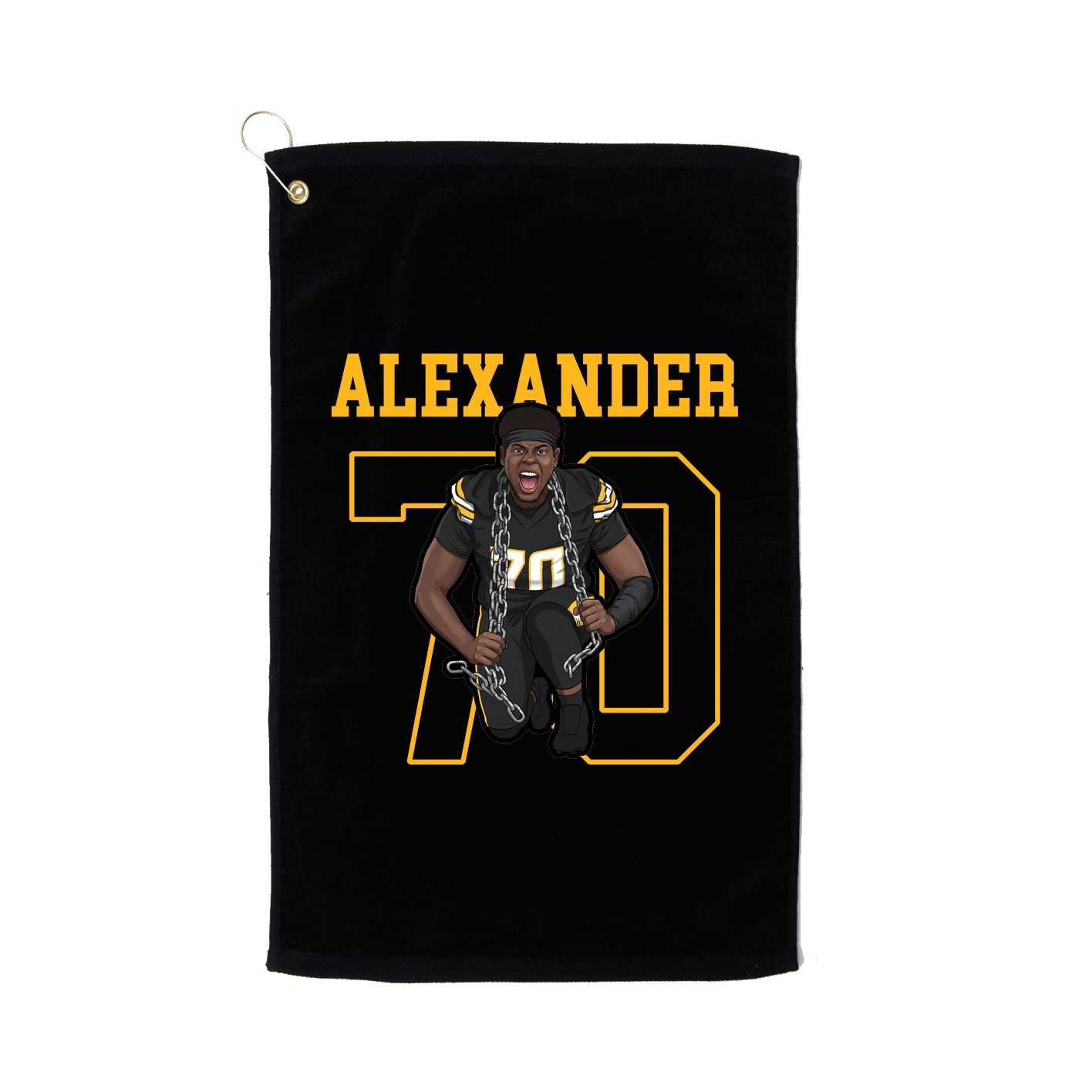 Golf Towel — Shirsey in Black