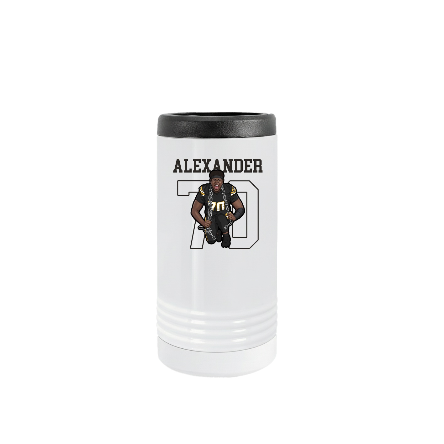 Slim Beverage Holder — Shirsey in White
