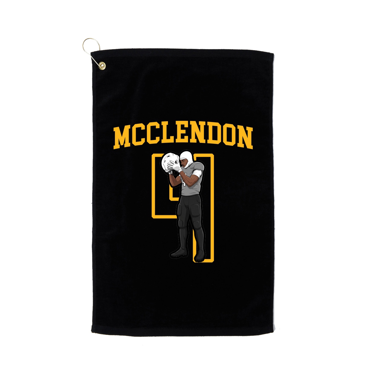 Golf Towel — Shirsey in Black