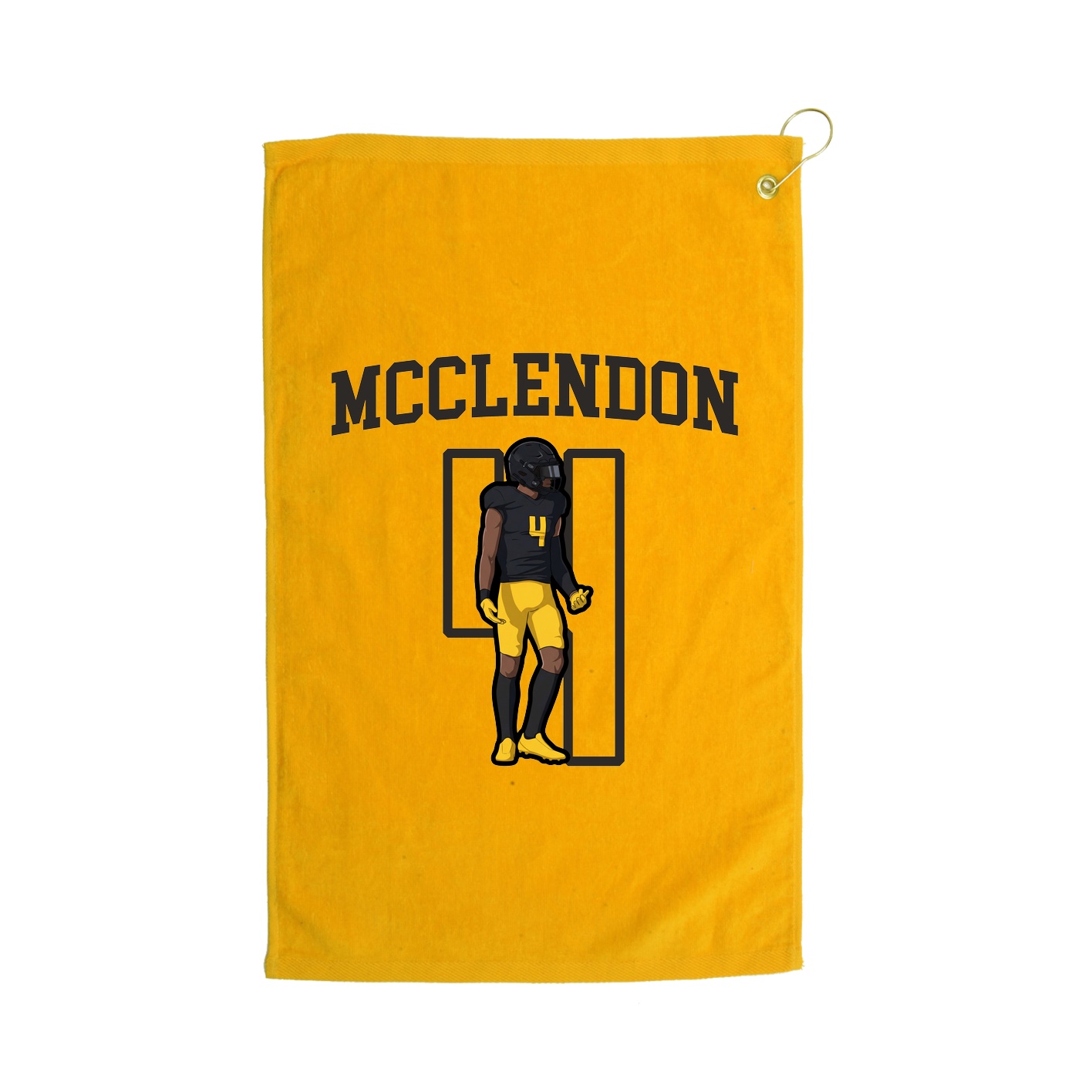Golf Towel — Shirsey in Gold