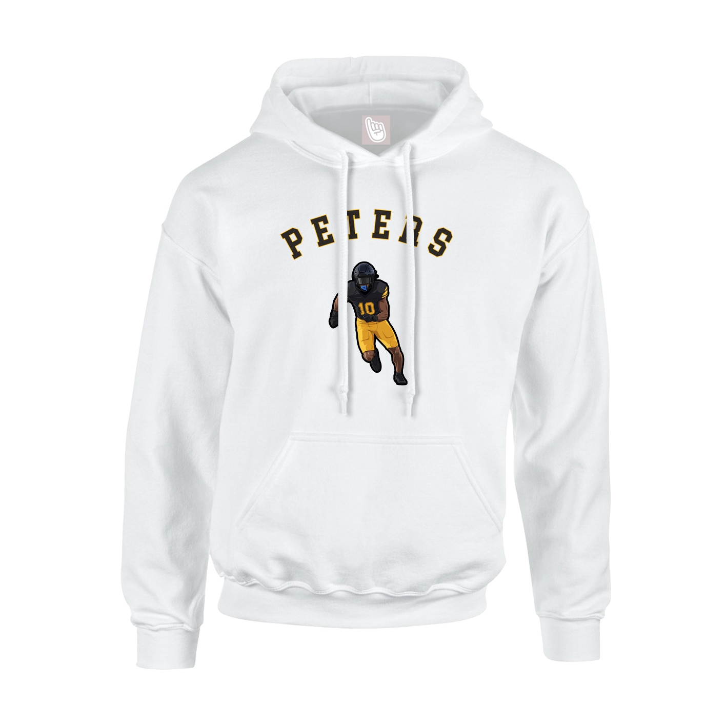 Hoodie — Shirsey Arch in White