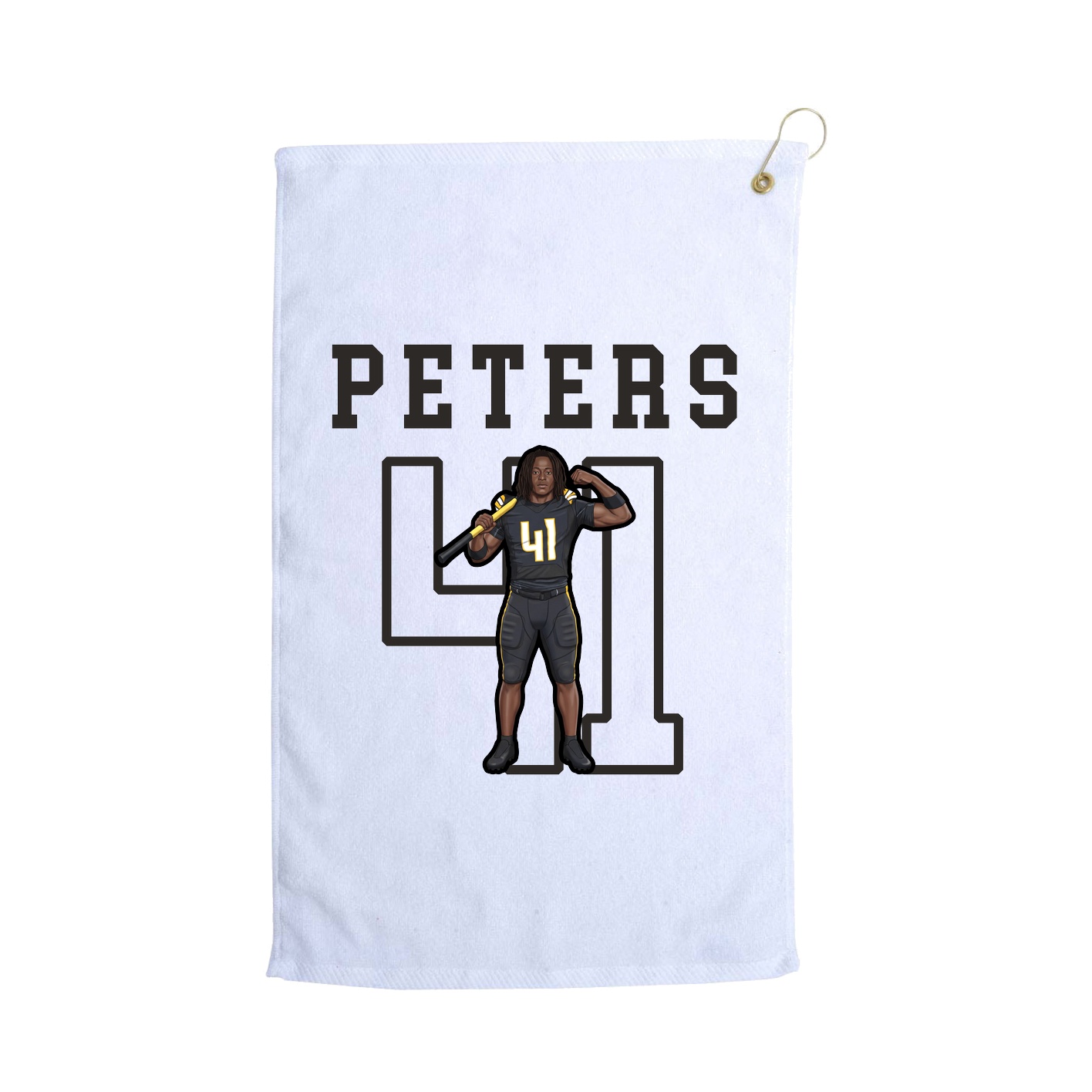 Golf Towel — Shirsey in White