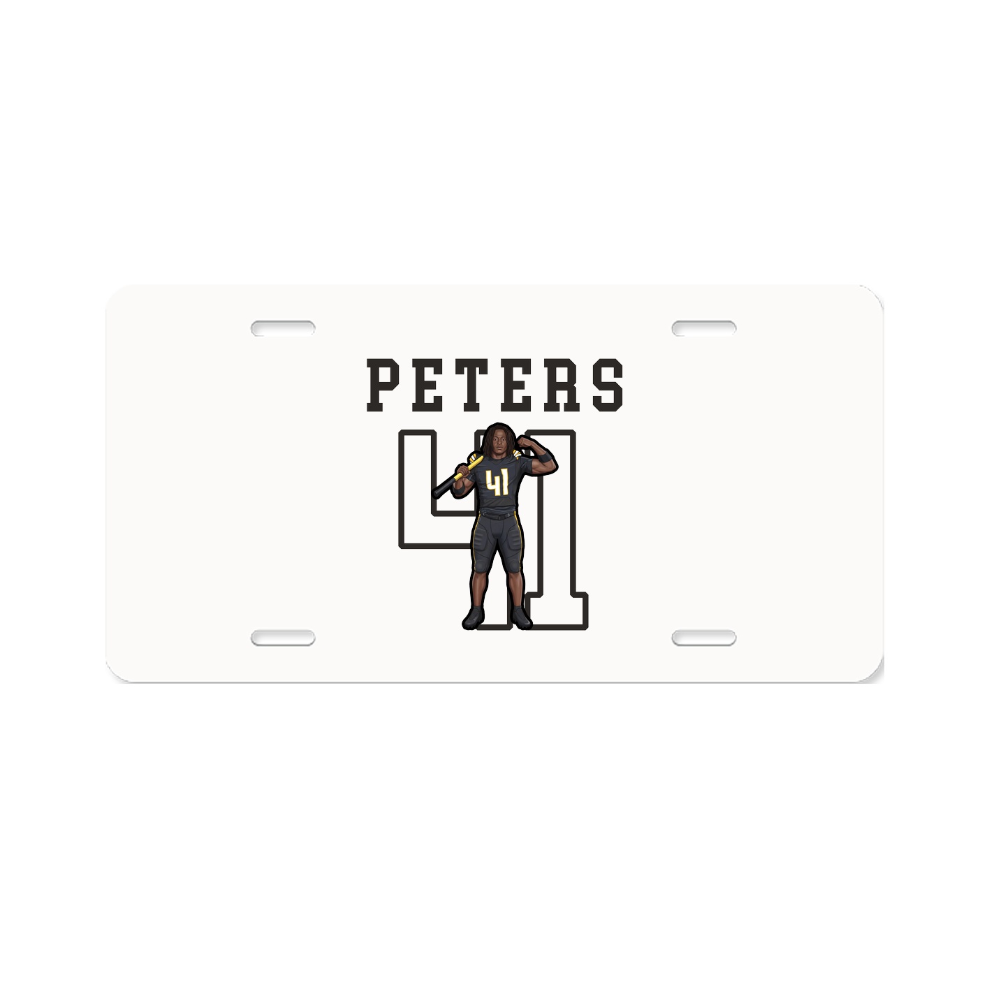 License Plate — Shirsey in Classic