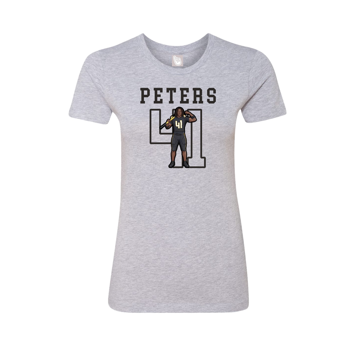 Fitted Women's Tee — Shirsey in Grey