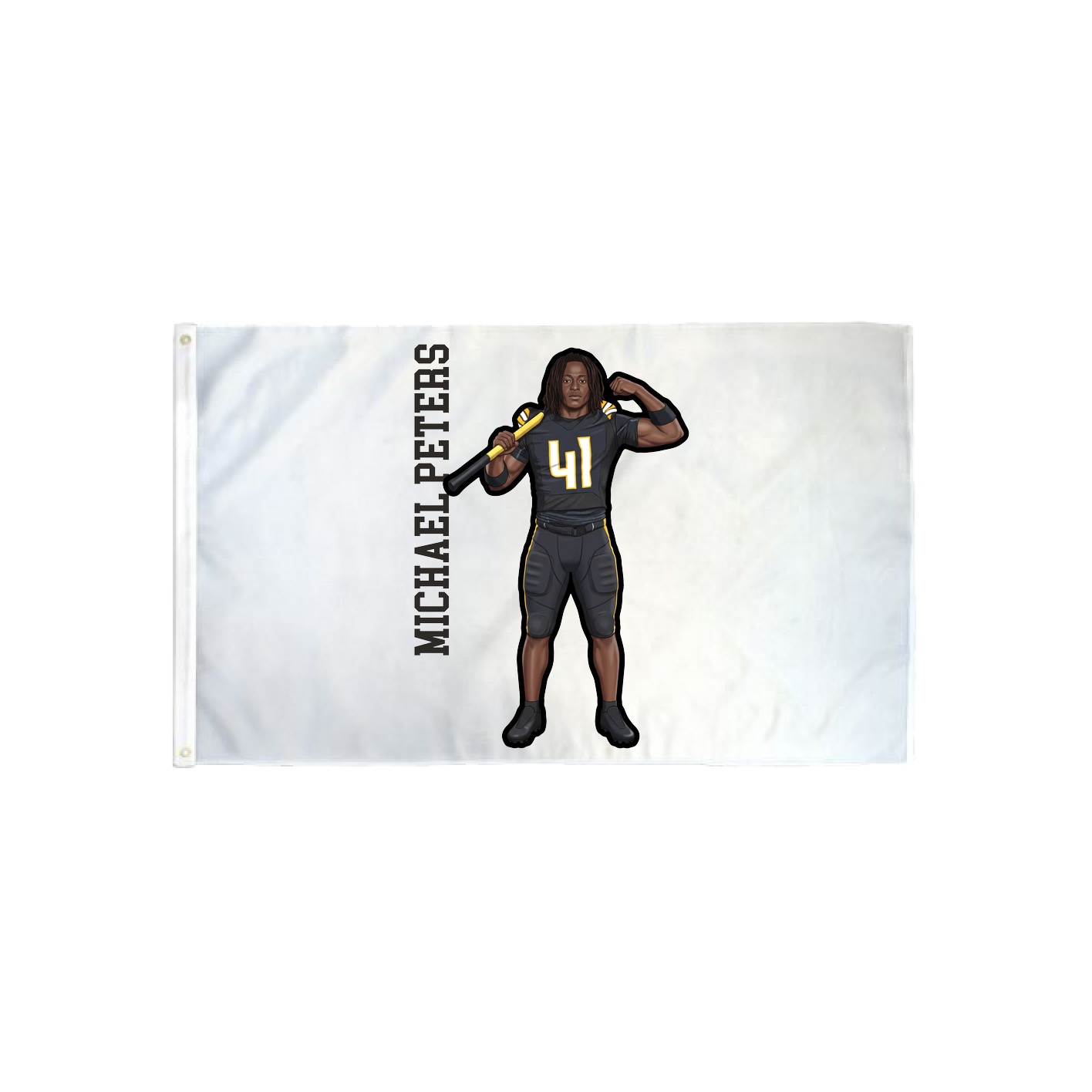 3x5 Flag — Name Vertical in Classic